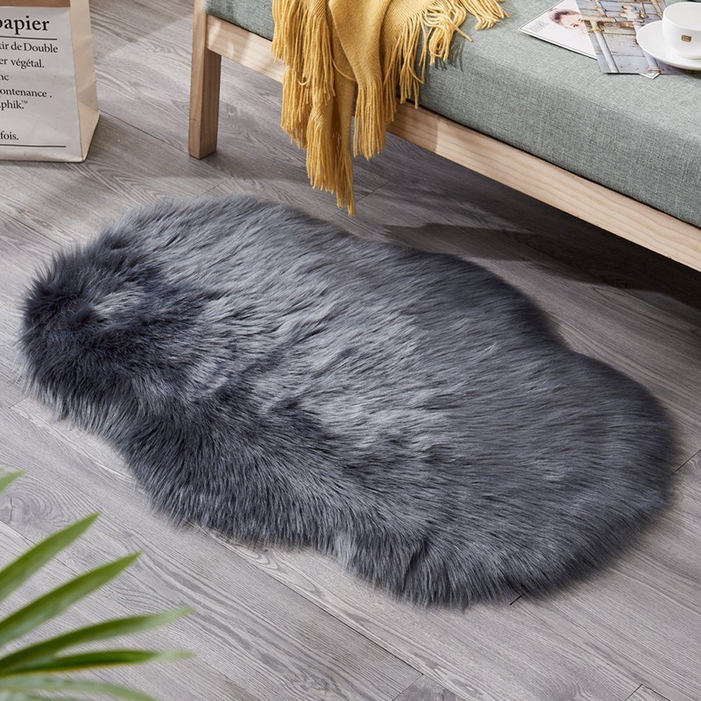 BTTO TEPP Hochflor-Teppich Faux Teppich Kunstfell günstig online kaufen