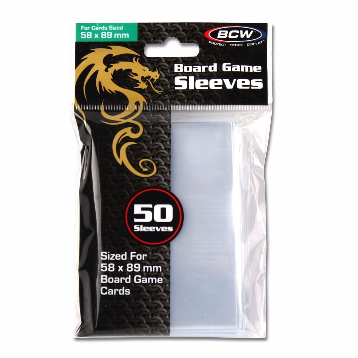 BCW Sammelkarte BCW Board Game Sleeves 56 x 87 mm (50 ct)