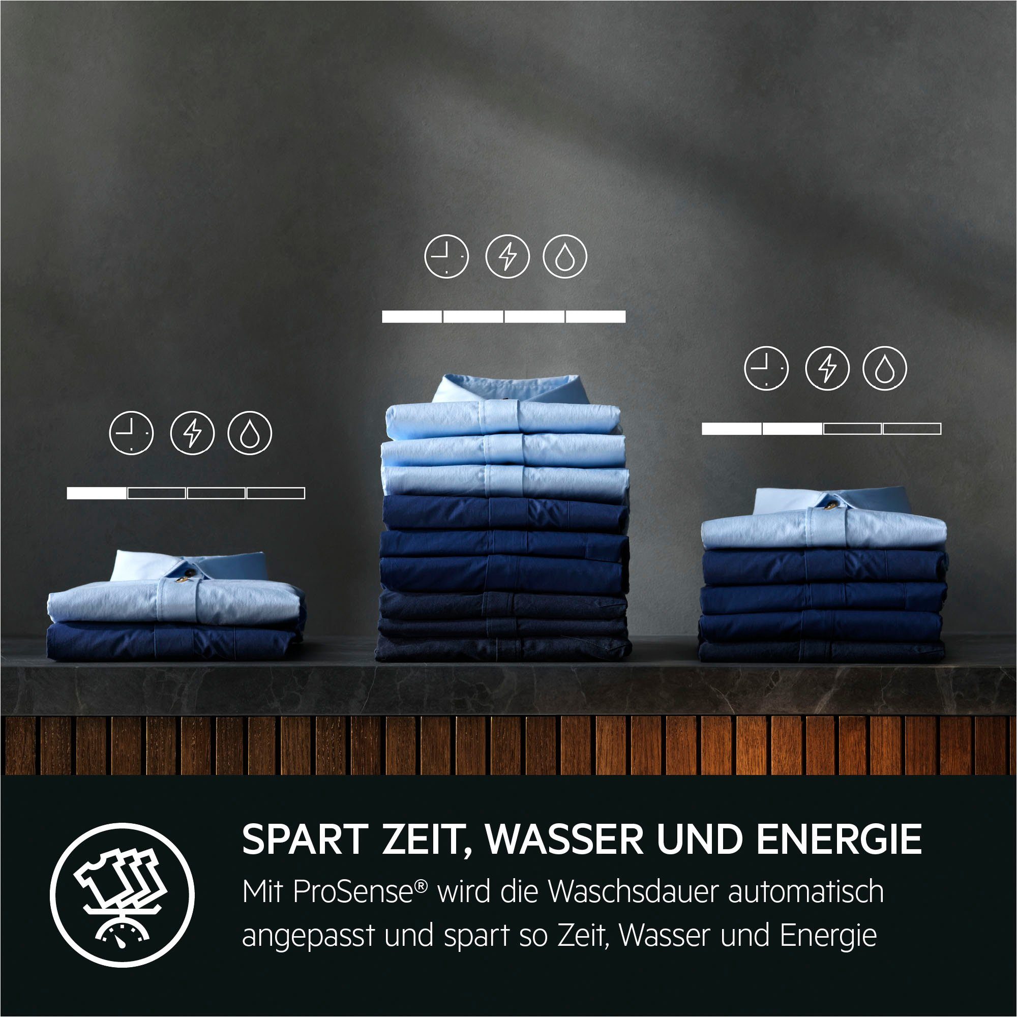 AEG Waschmaschine 6000 ProSense® L6FBA51480 914913590, 8 kg, 1400 U/min, Anti-Allergie-Programm: Entfernt zuverlässig Viren und Bakterien