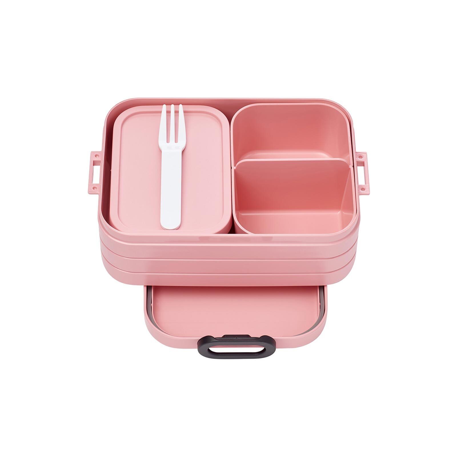 Mepal Lunchbox Take a Break Midi Bento-Lunchbox 900 ml, Material-Mix, (1-tlg), Spülmaschinengeeignet Nordic Pink | Lunchboxen
