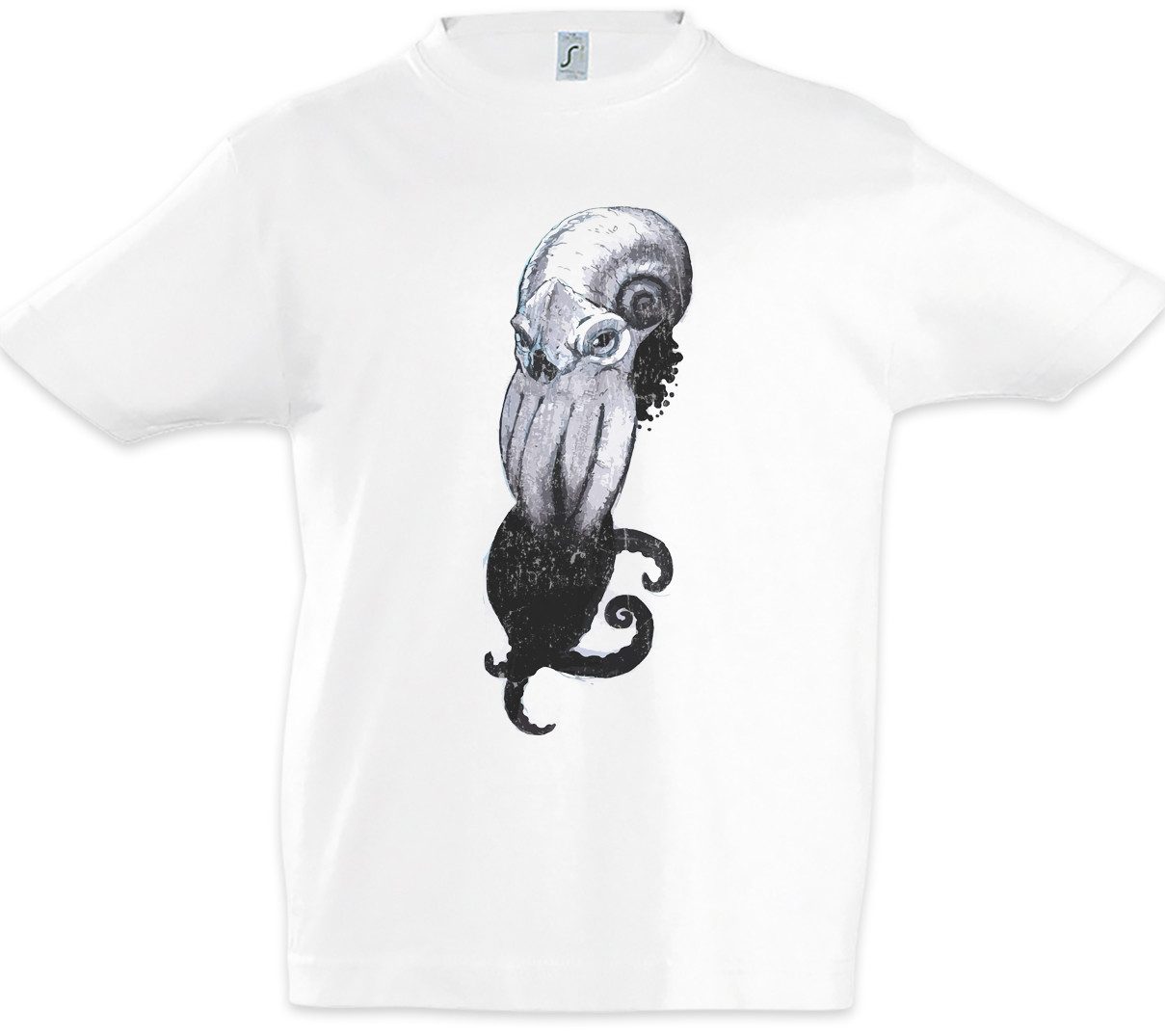 Print-Shirt Wannabe Cthulhu Kinder T-Shirt Call Monster Horror Arkham H. P.