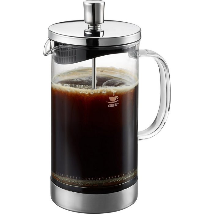 GEFU Kaffeebereiter Diego 1 0l Kaffeekanne aus Borosilikatglas