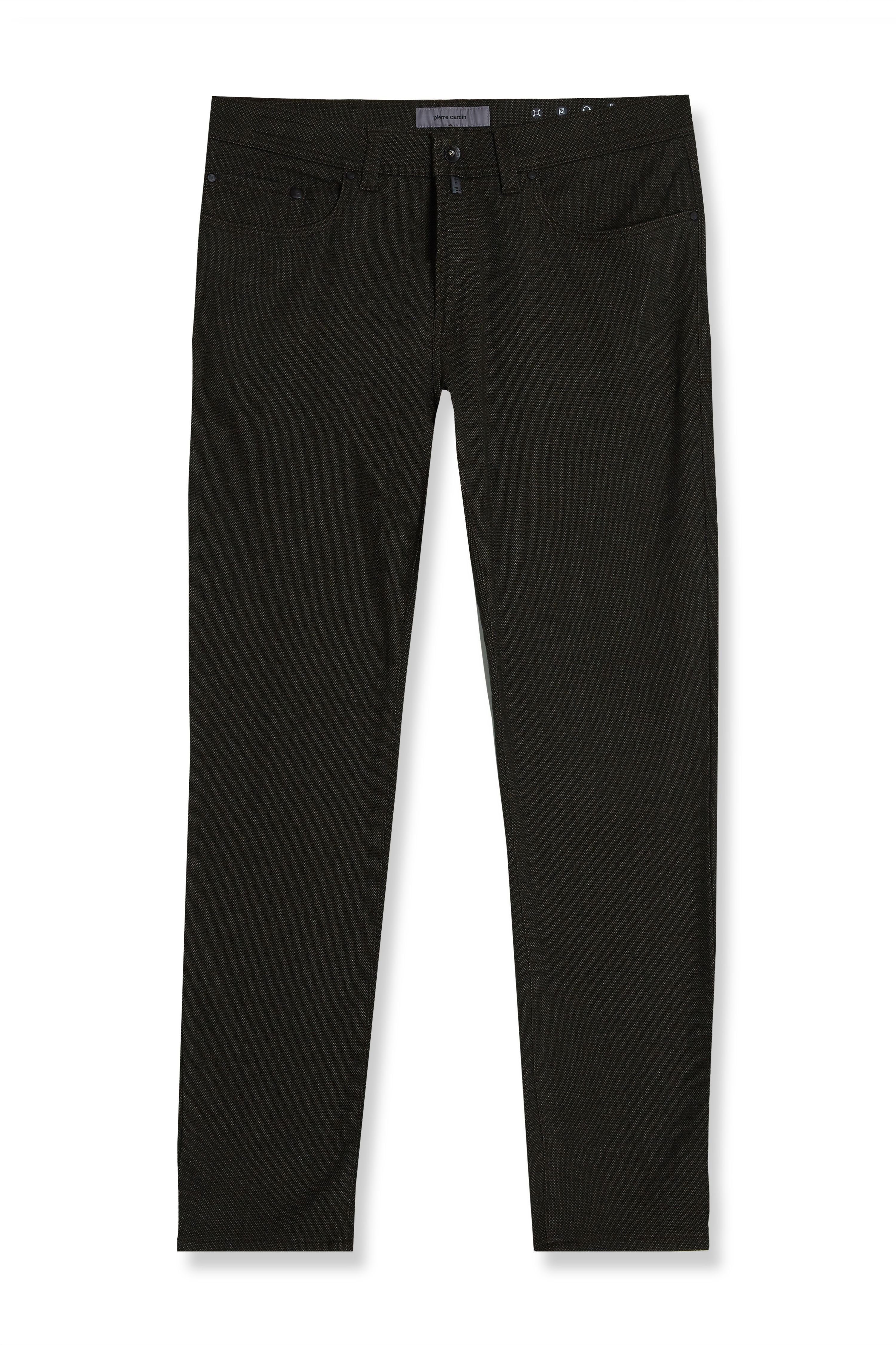 Pierre Cardin Trousers Lyon Tapered Grün - Größe W 34 - L 34 günstig online kaufen