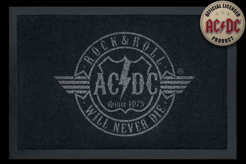 Fußmatte Rockbites - Fußmatte AC/DC - R`n`R Türmatte Fußabstreifer 25 (100818), Rockbites