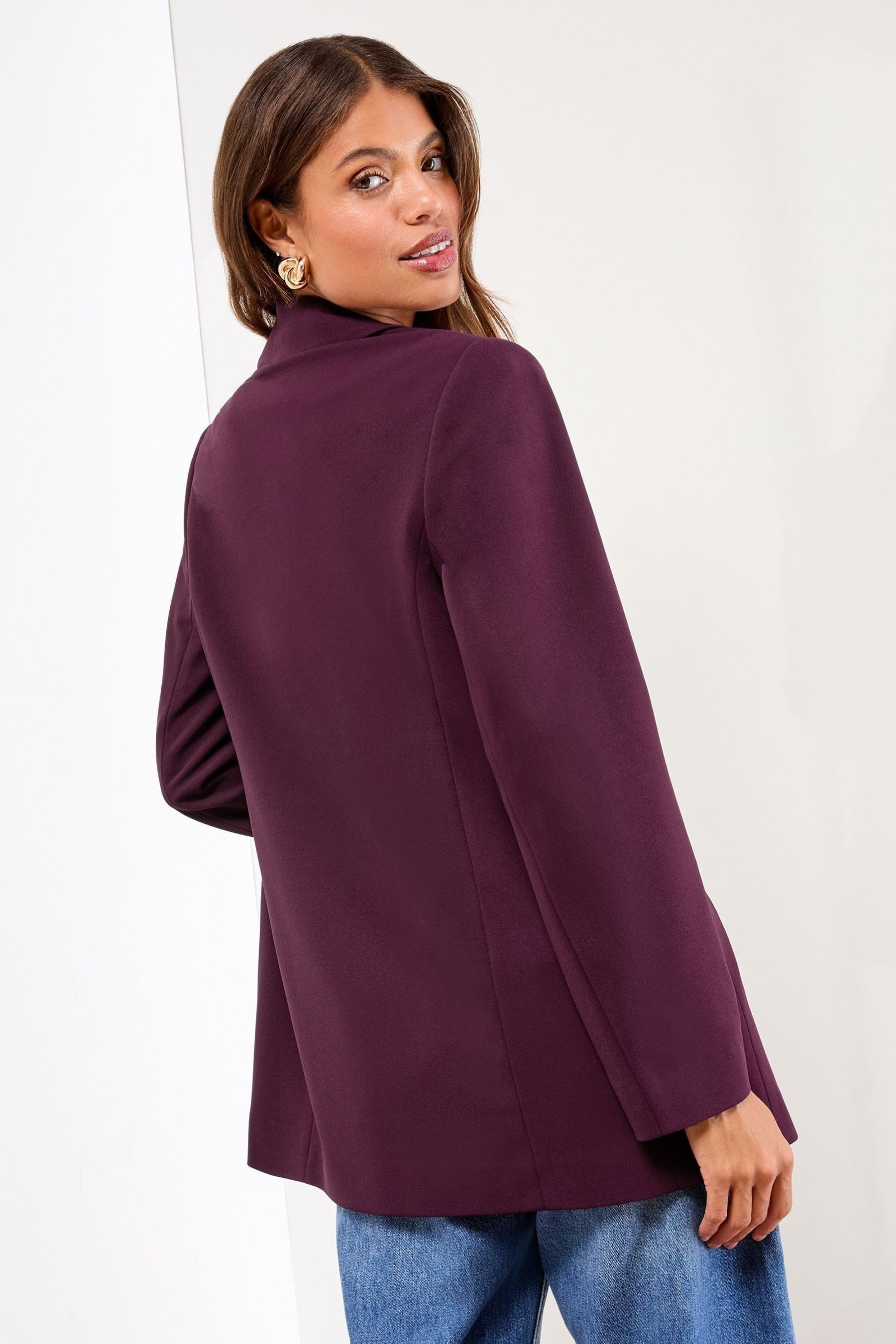 LIPSY Jackenblazer Lipsy langer, edler Relaxed Fit Blazer, Regular (1-tlg) günstig online kaufen