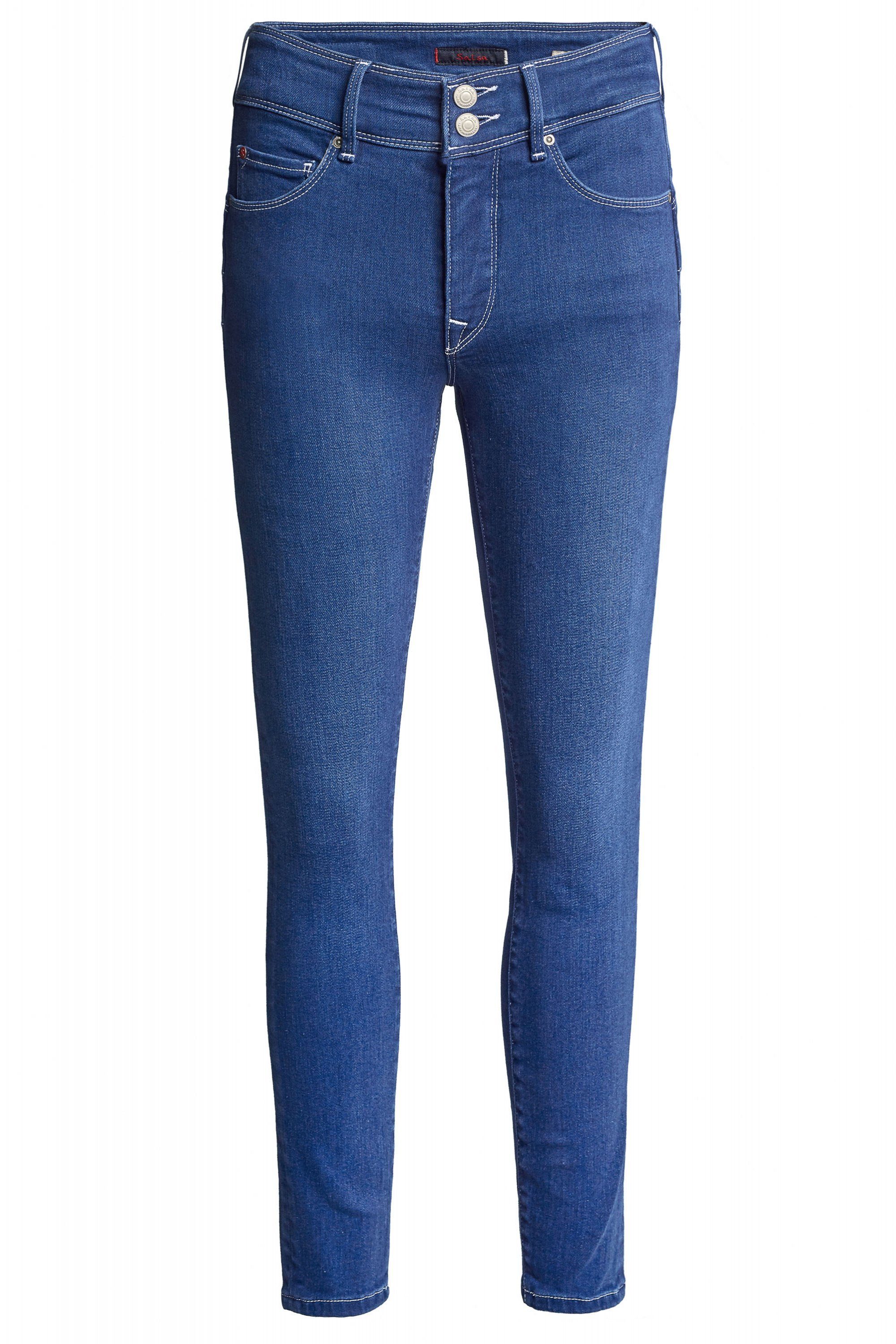 Salsa Stretch-Jeans SALSA JEANS SECRET PUSH IN CAPRI royal blue 124794.8503. € 89,95