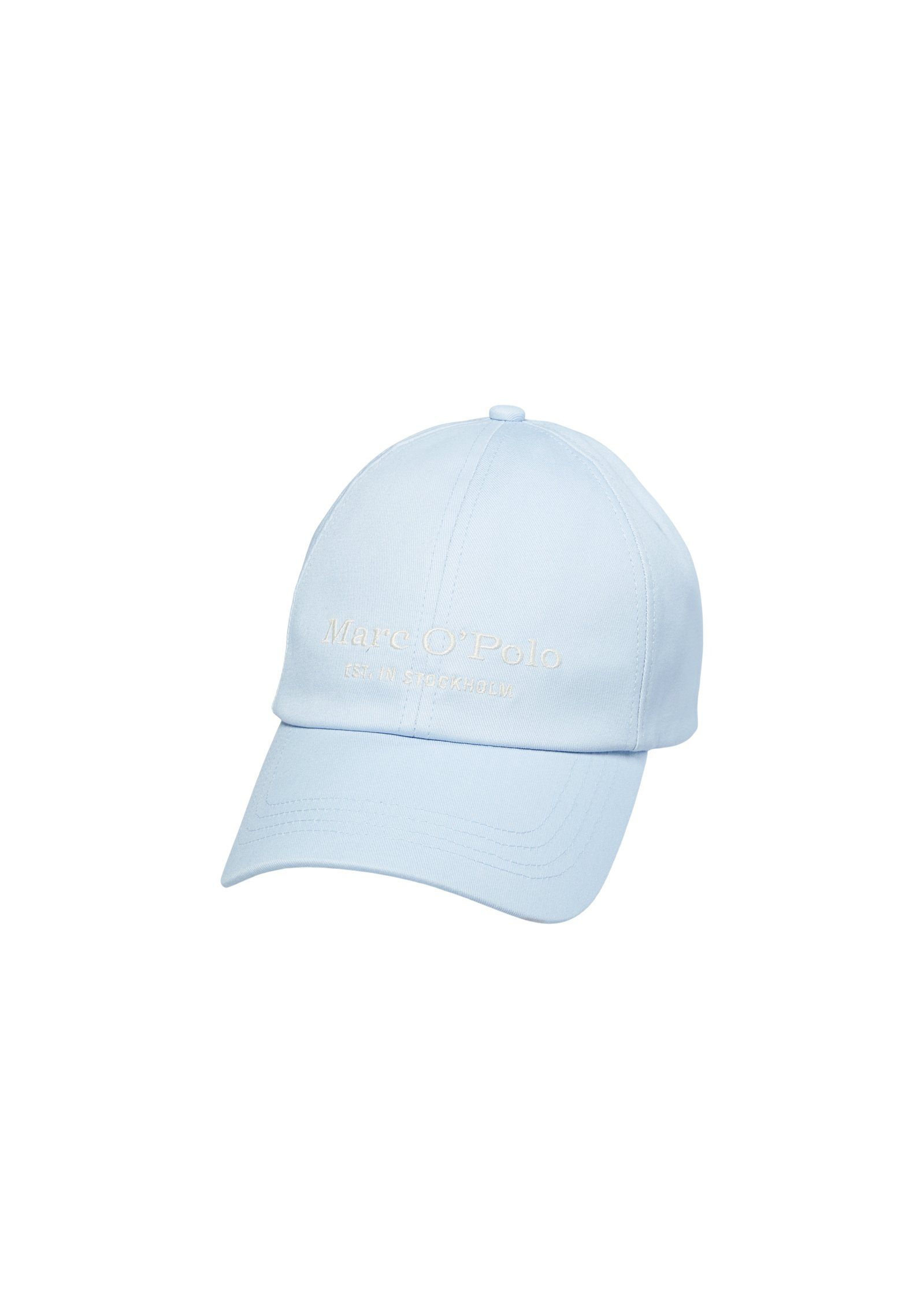 Marc O'Polo Baseball Cap aus hochwertigem Organic-Twill blau