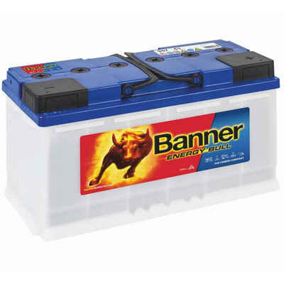 Banner Batterien Banner 95751 Energy Bull K20 100Ah 12V Batterie für Wohnmobil, Solar Batterie, (12 V V)