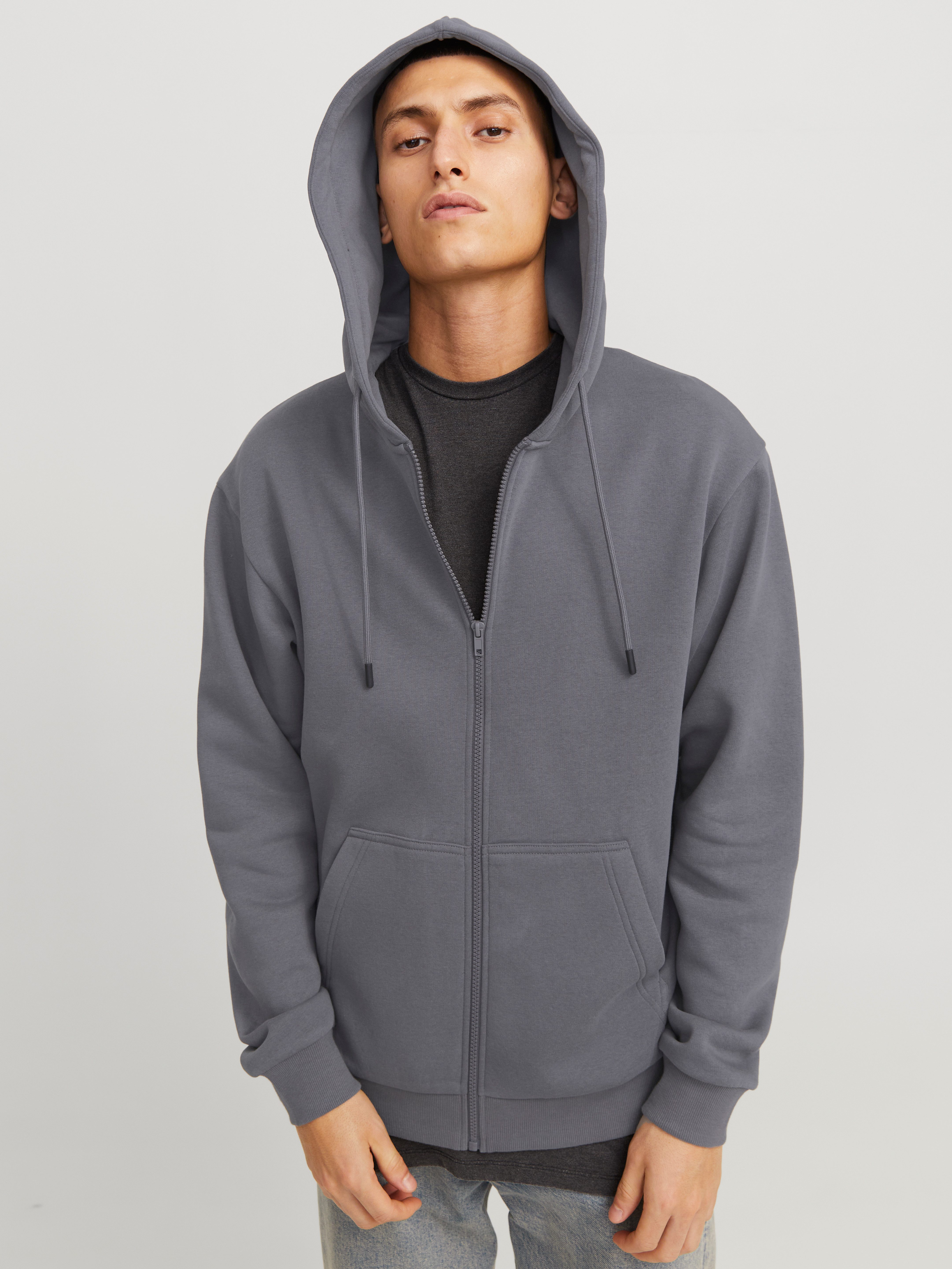 Jack & Jones Kapuzensweatjacke JJEBRADLEY mit Kapuze, ideal für kalte Jahre günstig online kaufen
