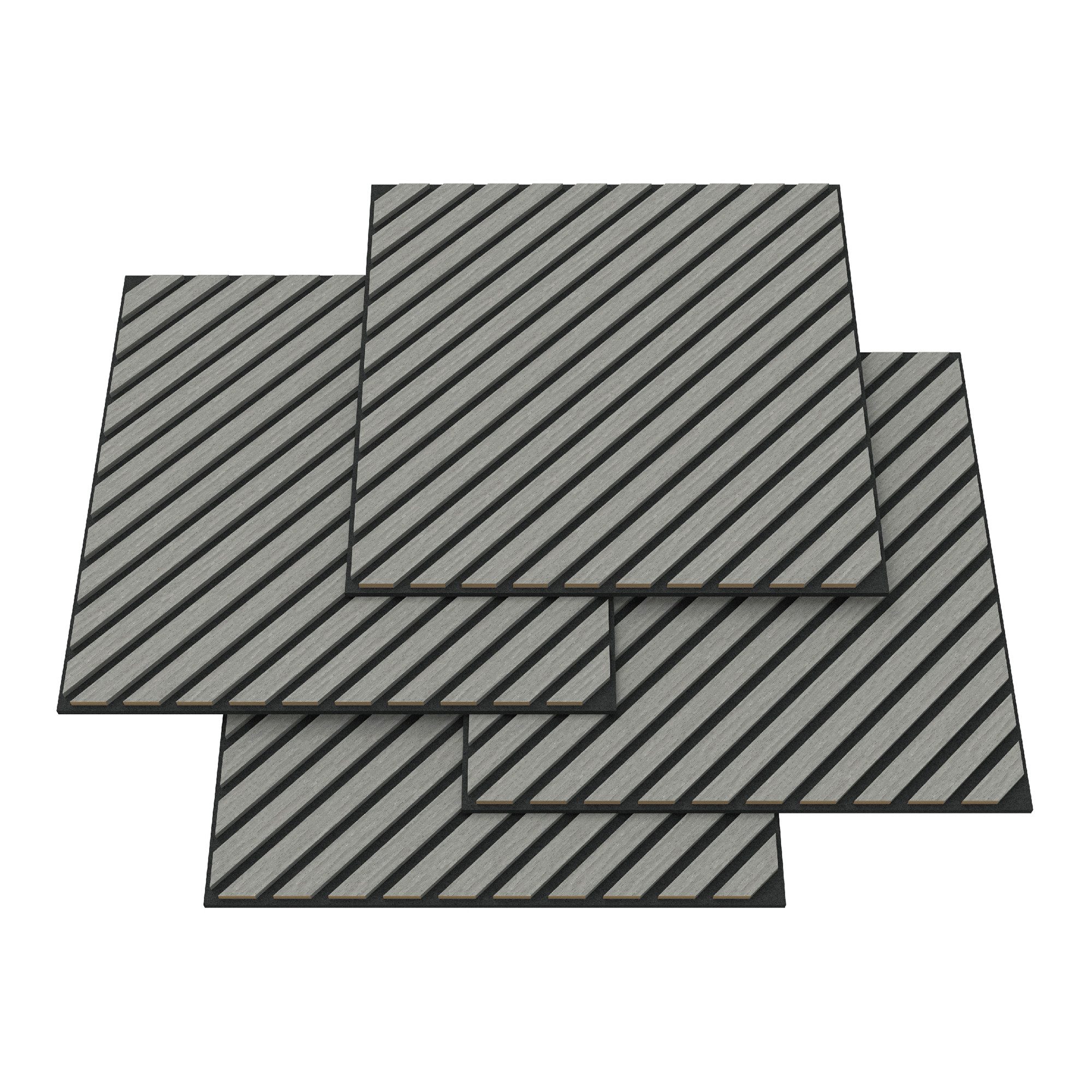 neu.holz 3D Wandpaneel, BxL: 60x60 cm, günstig online kaufen