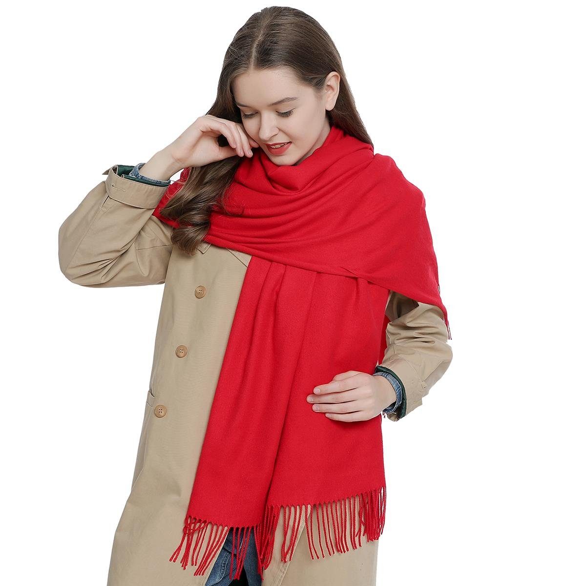 Schal Damen Schal einfarbig 185 x günstig online kaufen