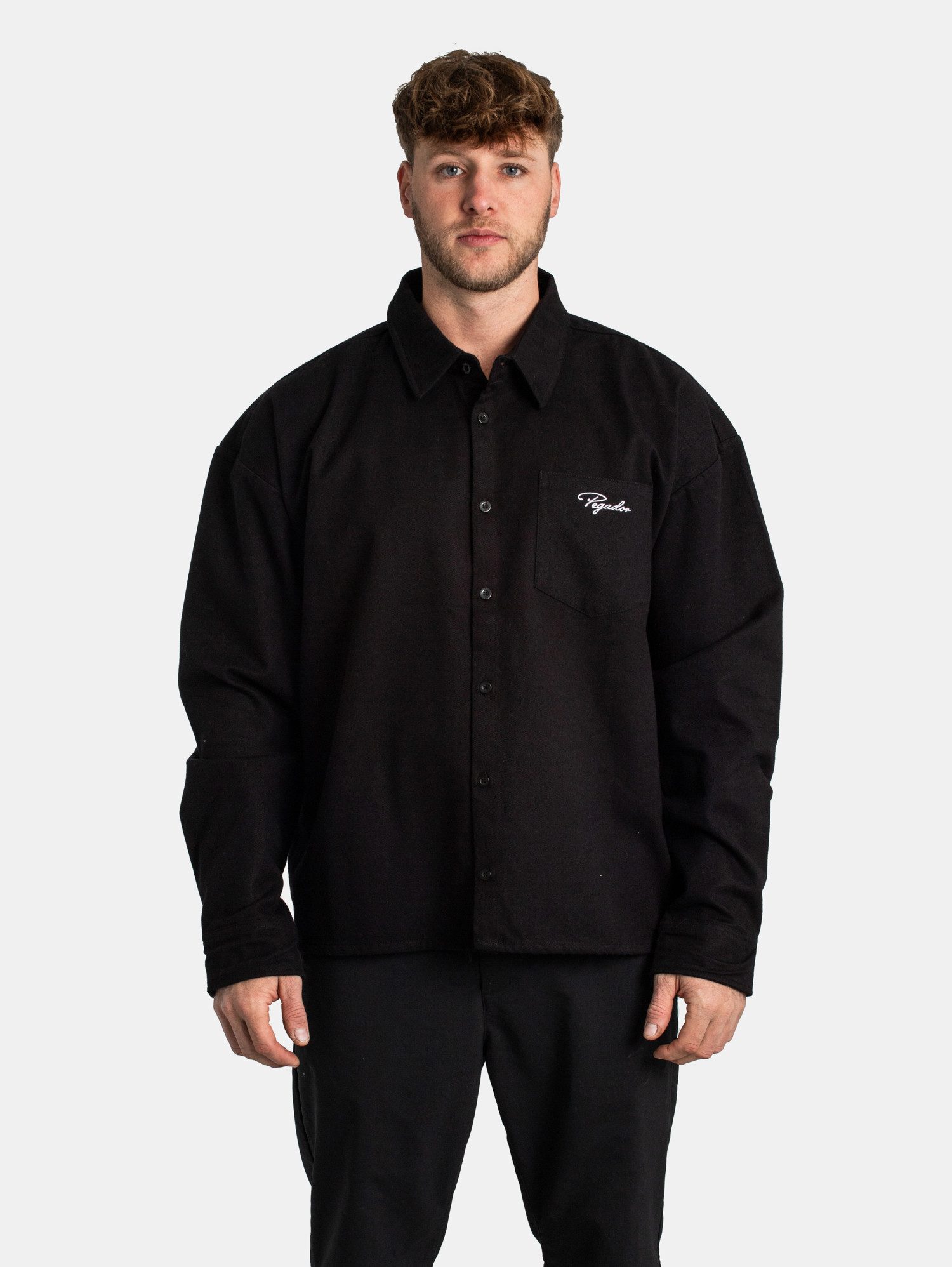 PEGADOR Hemdjacke Pegador Signature Oversized Flannel Shirt günstig online kaufen