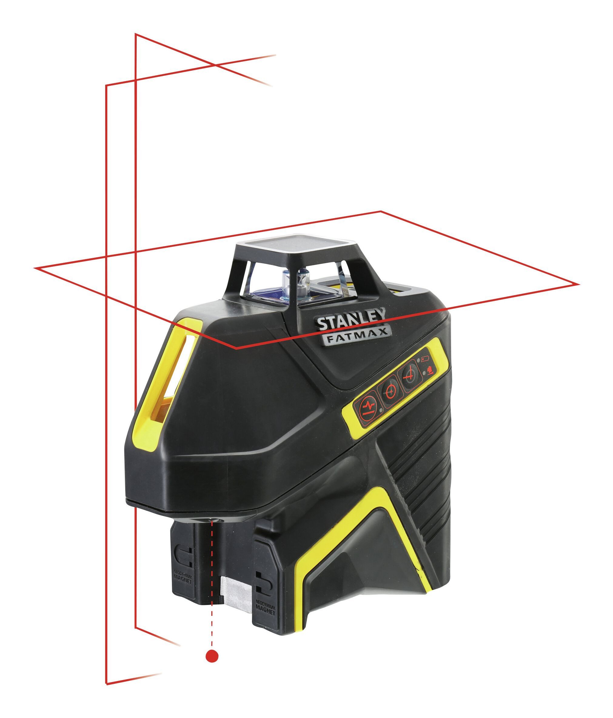 STANLEY Linienlaser, Multilinienlaser FatMax SLR-2V, rot