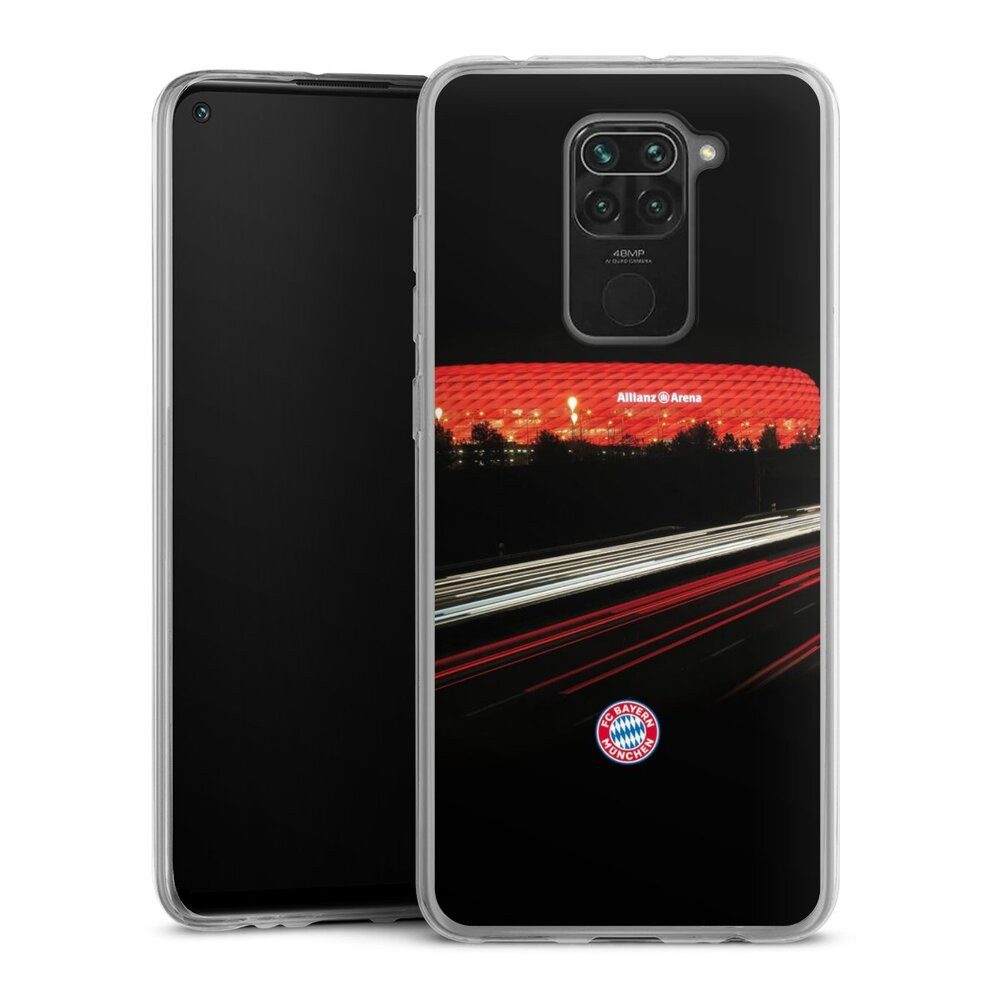 DeinDesign Handyhülle FC Bayern München FCB Stadion FC Bayern München Allianz Arena, Xiaomi Redmi Note 9 Slim Case Silikon Hülle Ultra Dünn Schutzhülle