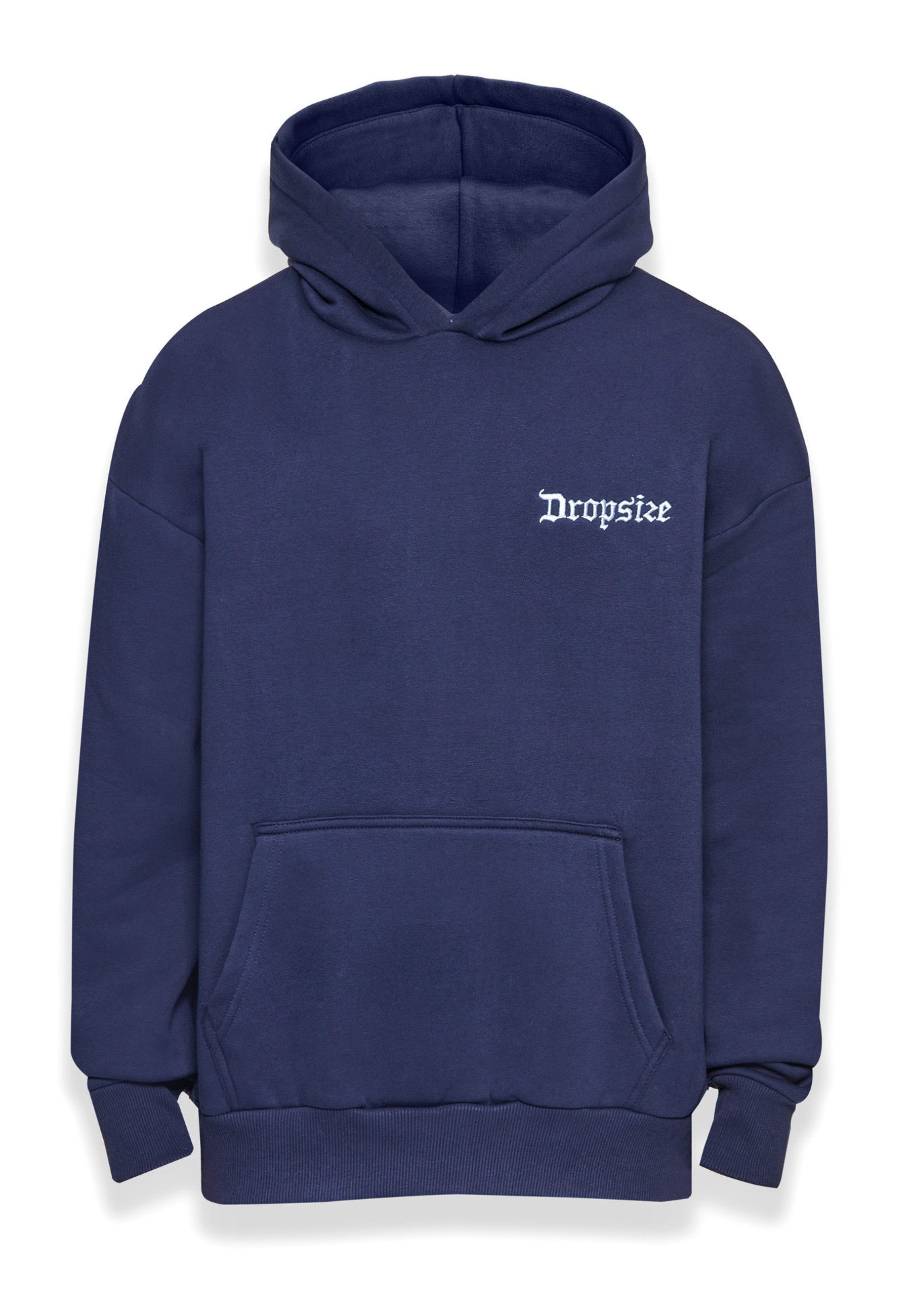 Kapuzenpullover Dropsize Herren Dropsize Heavy Oversize Embo Hoodie
