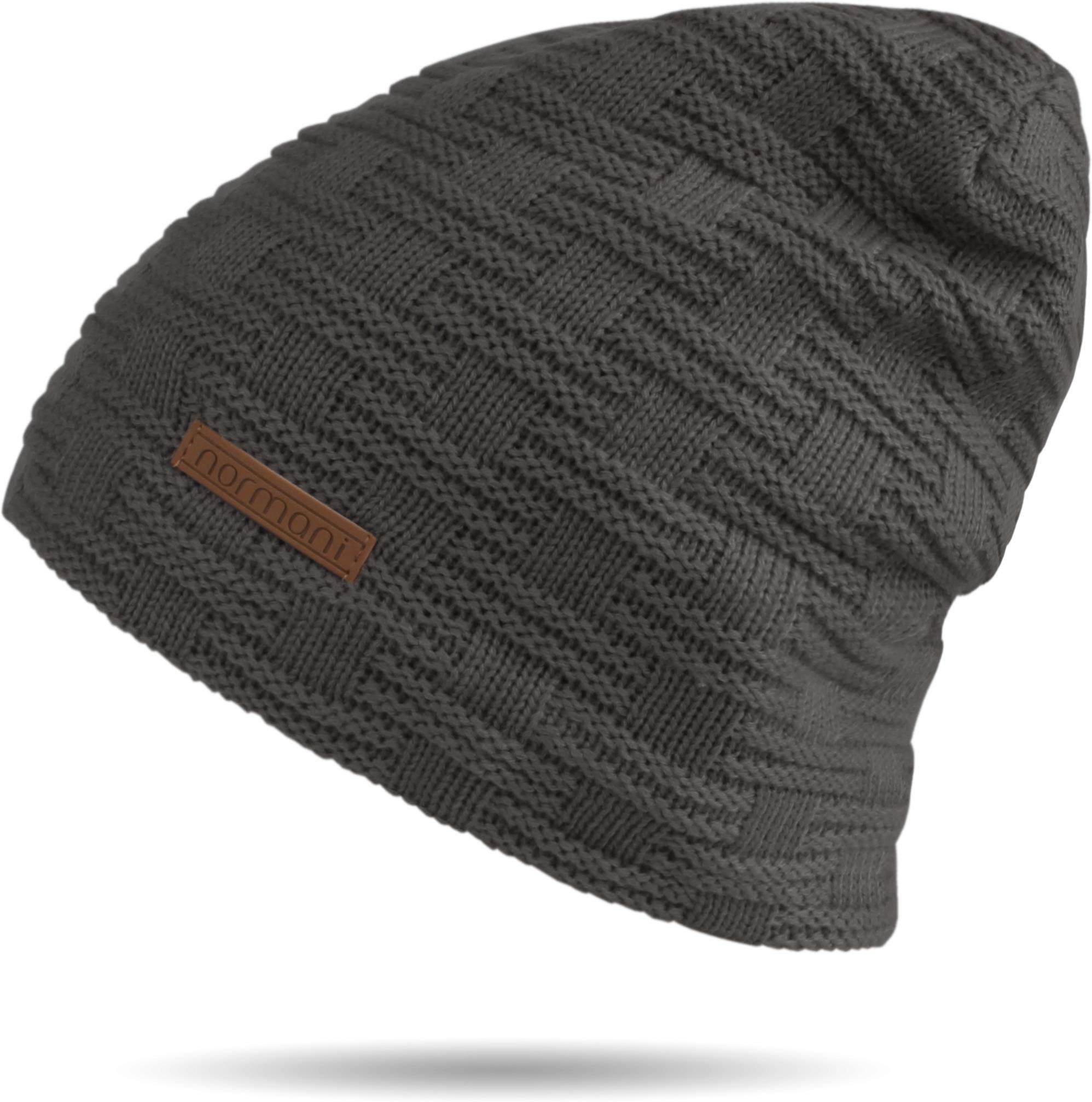 normani Strickmütze Wintermütze Notigi