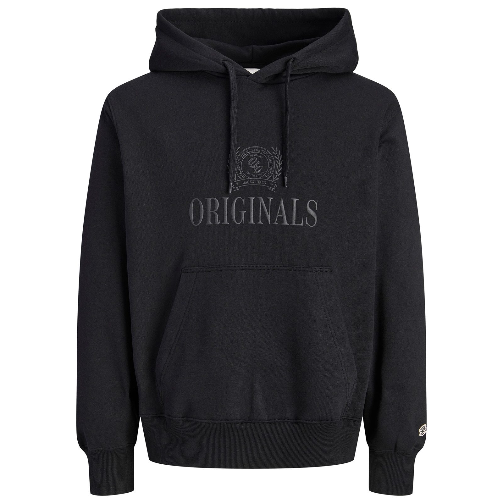 Jack & Jones Kapuzensweatshirt Jack&Jones XXL Hoodie JORFREDERIKSBERG schwarz Print