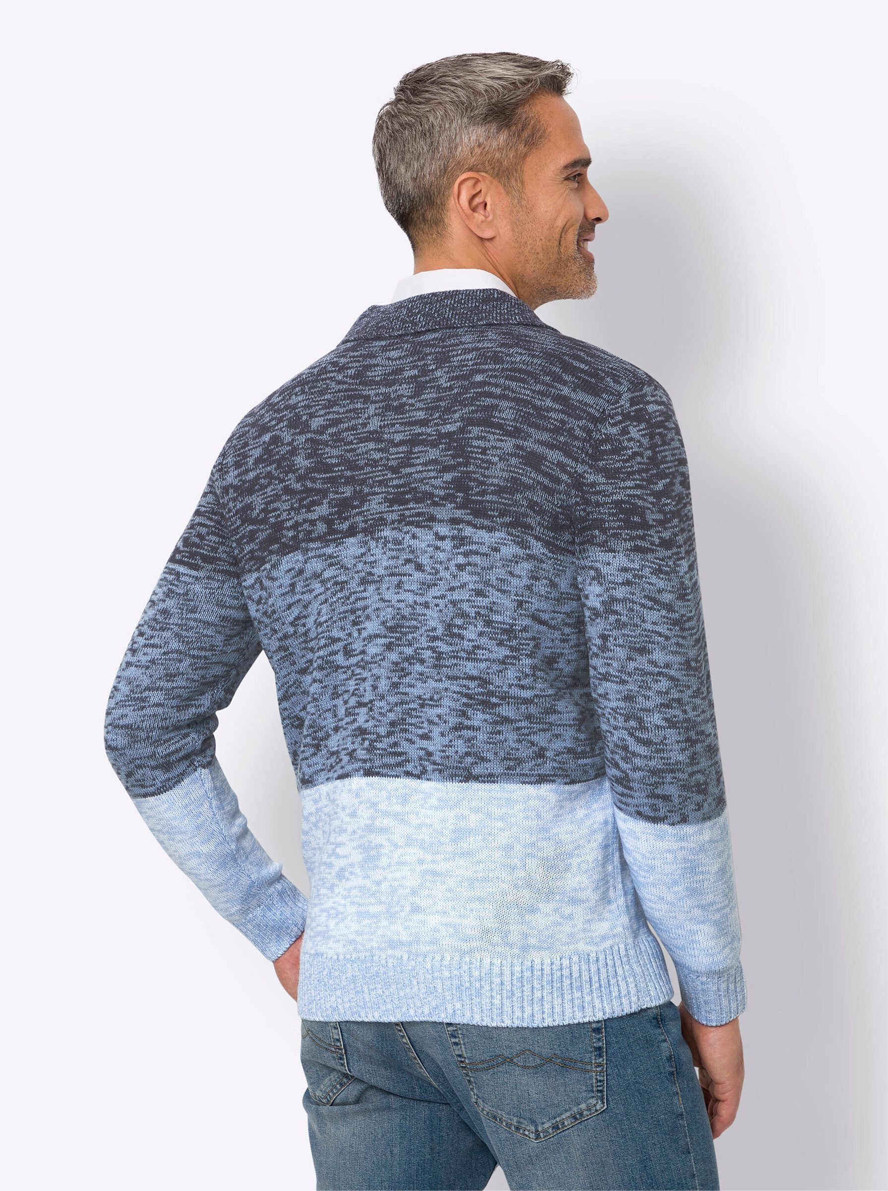 Sieh an! Strickpullover Polopullover . günstig online kaufen
