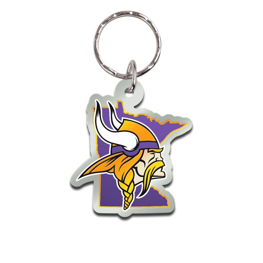 WinCraft Schlüsselanhänger STATE NFL Minnesota Vikings
