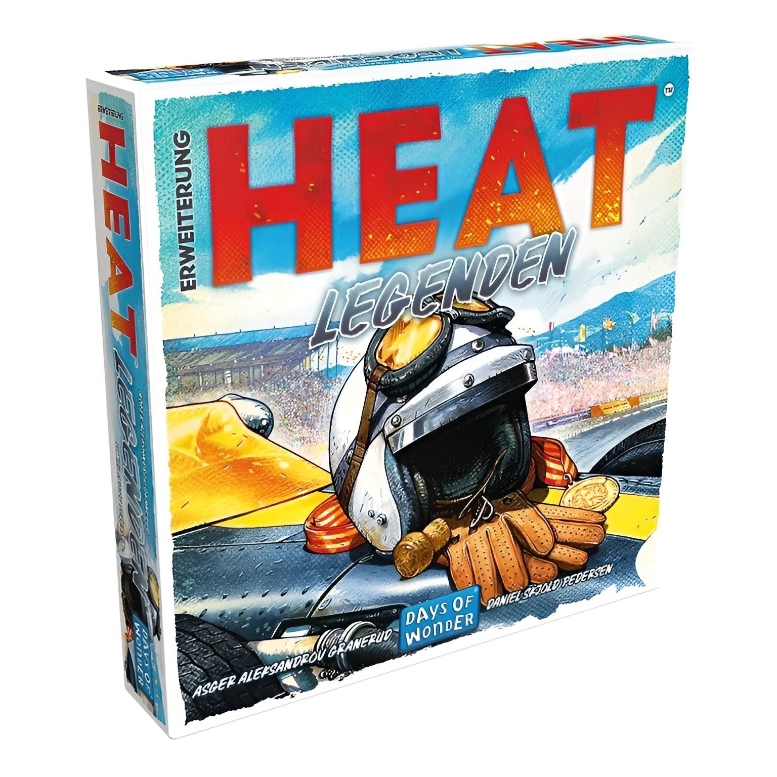 Asmodee Spiel Heat – Legenden DE