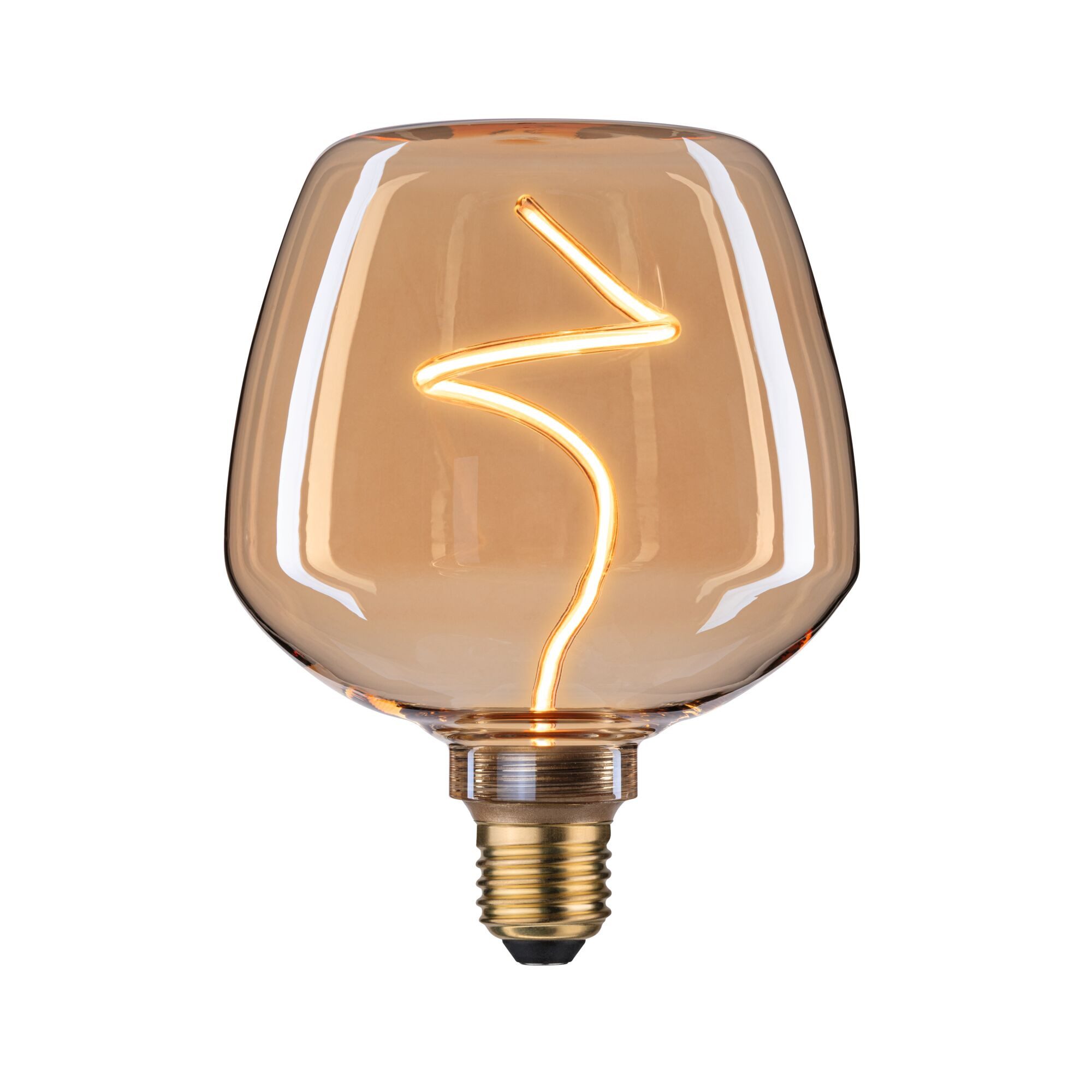 Paulmann LED-Leuchtmittel Floating Shine G125 V2 250lm 4W 1800K Gold 230V, E27, 1 St. – Bild 4 von 5