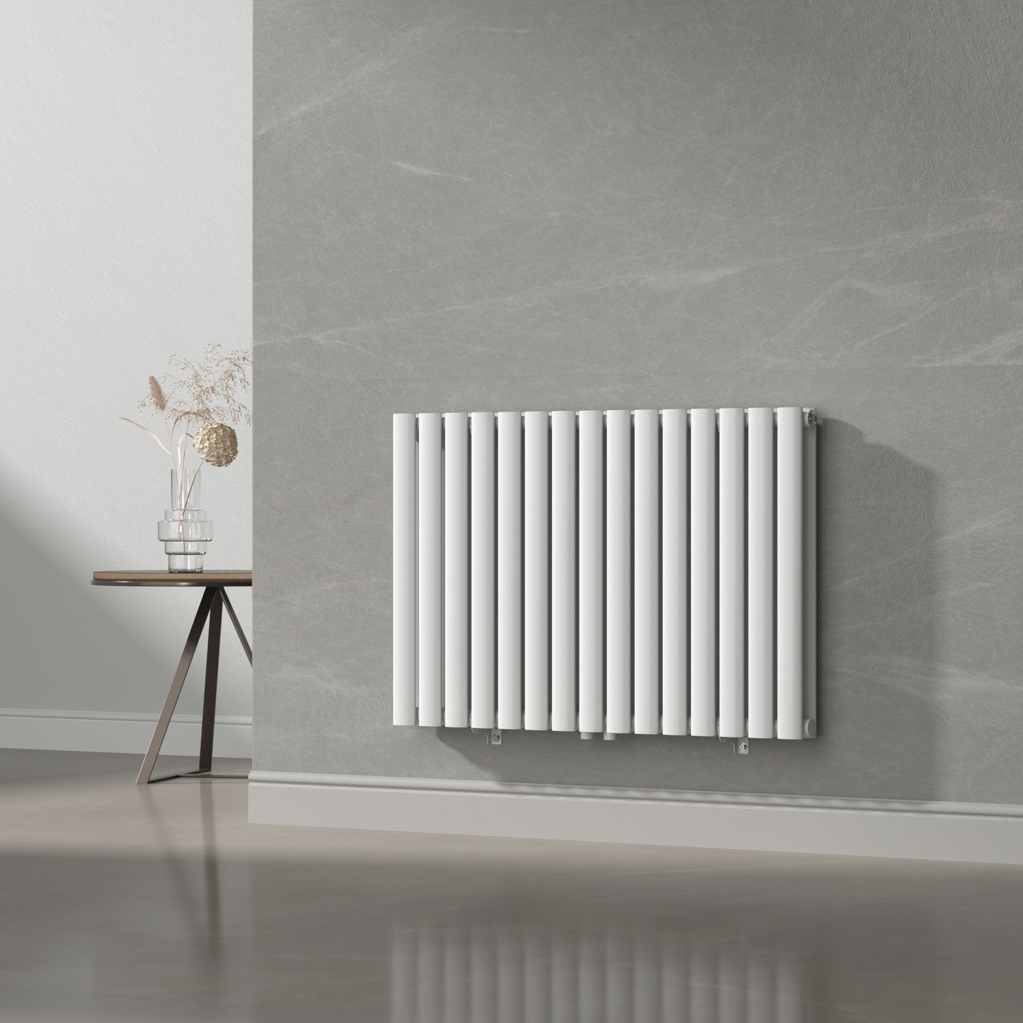 neu.haus Designheizkörper, »Nore« Röhrenheizkörper 60x90cm Doppellagig günstig online kaufen