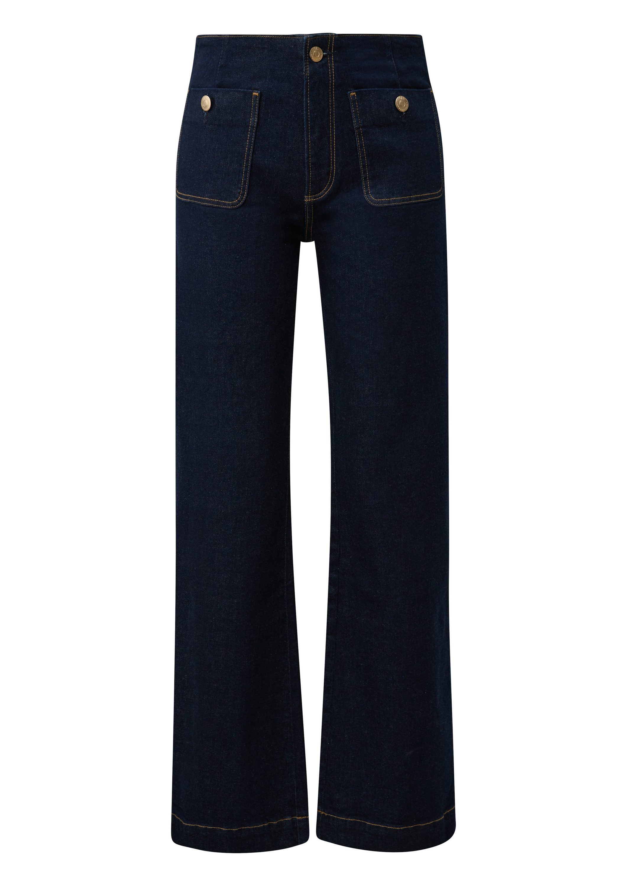 QS Weite Jeans Jeans-Hose CATIE Jeans Catie/Slim Fit/High Rise/Wide Leg günstig online kaufen