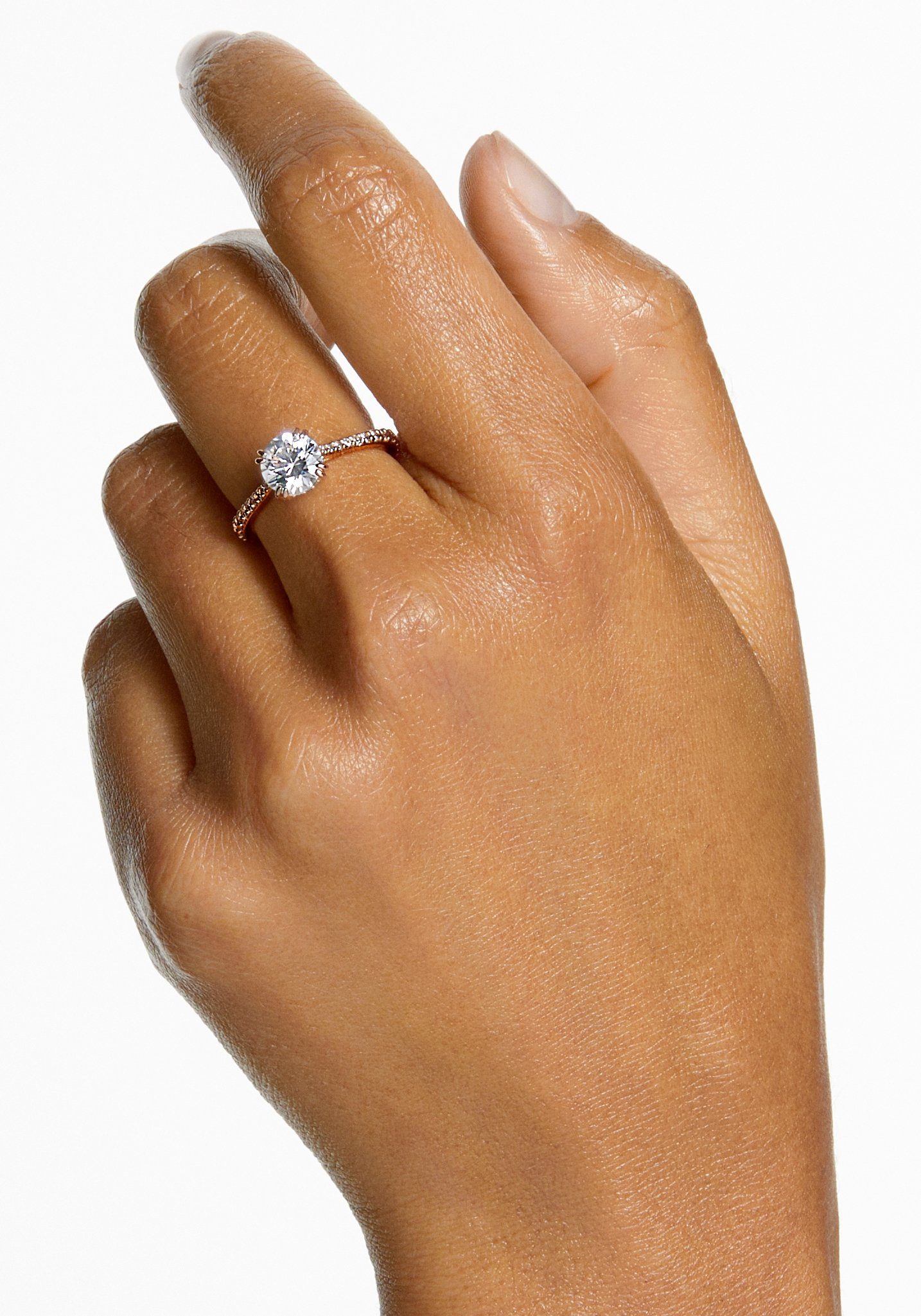 Swarovski Fingerring Stilla Round Cockta...