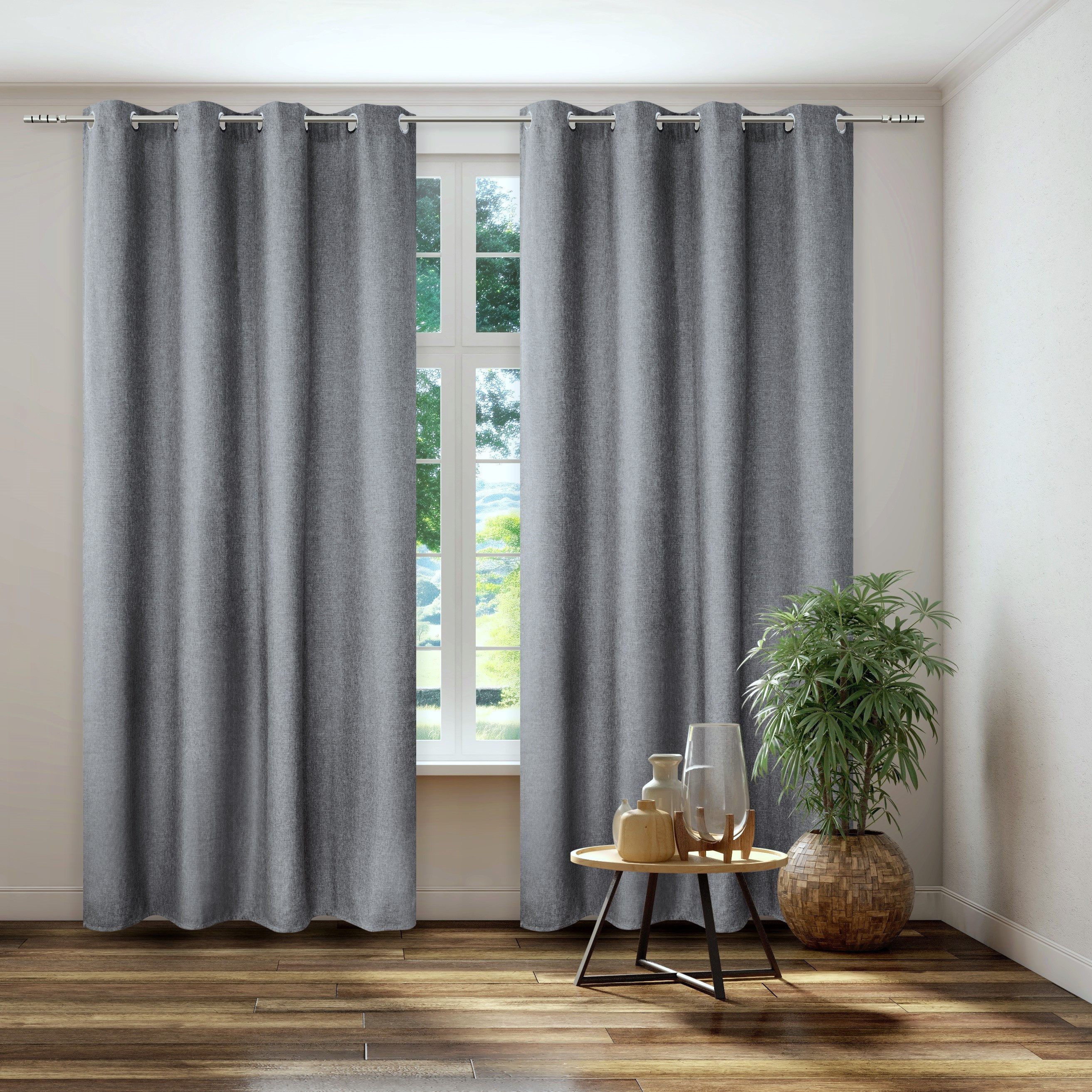 Kutti Vorhang Dimout (1 St), Ösen, verdunkelnd, Verdunkelung, Thermo, isoli günstig online kaufen