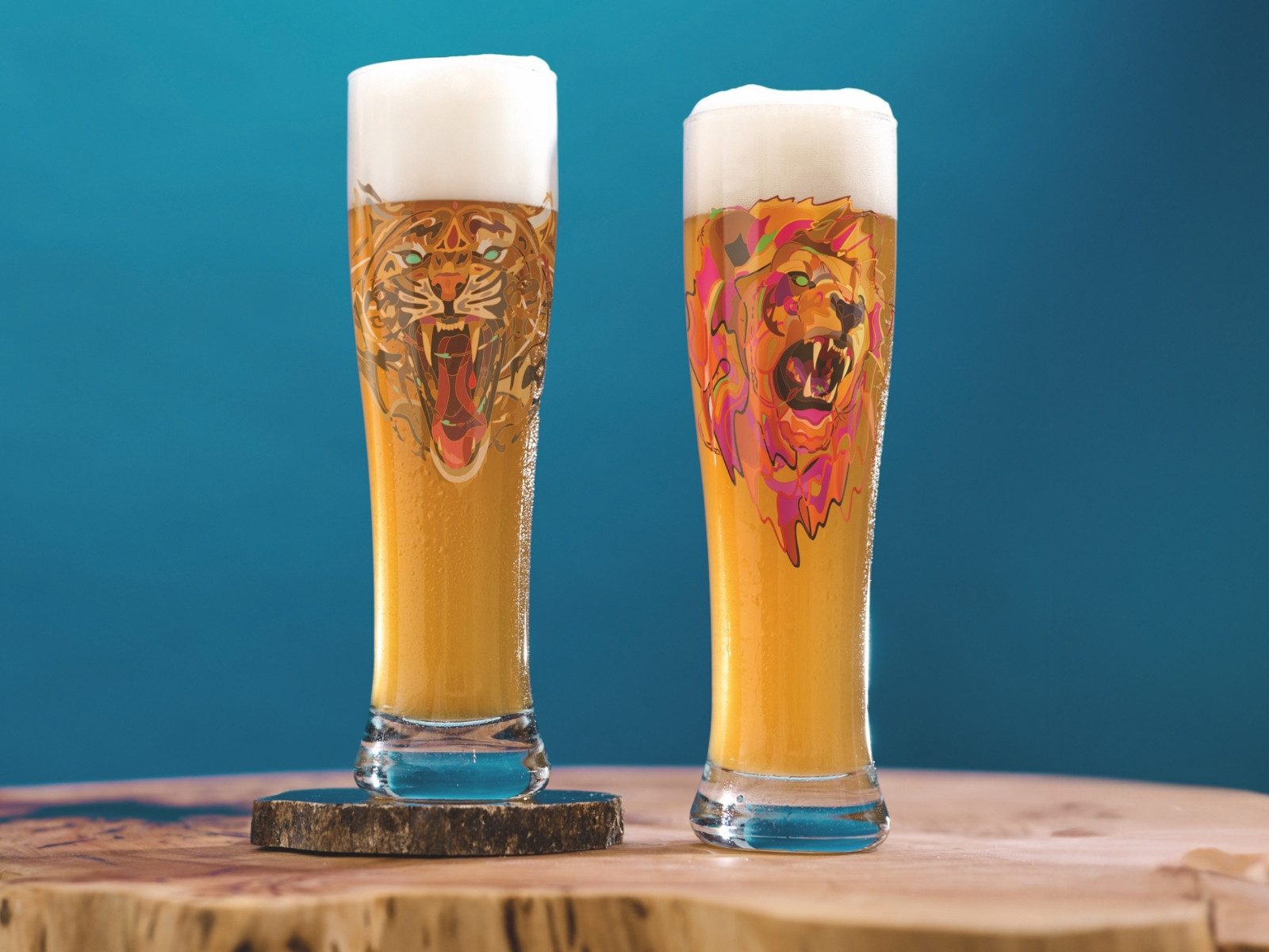 Ritzenhoff Gläser-Set Brauchzeit Weizen 2er Set F24 #21 #22, Glas, 16,2 x 8,1 x 26,6 cm – Bild 5 von 5