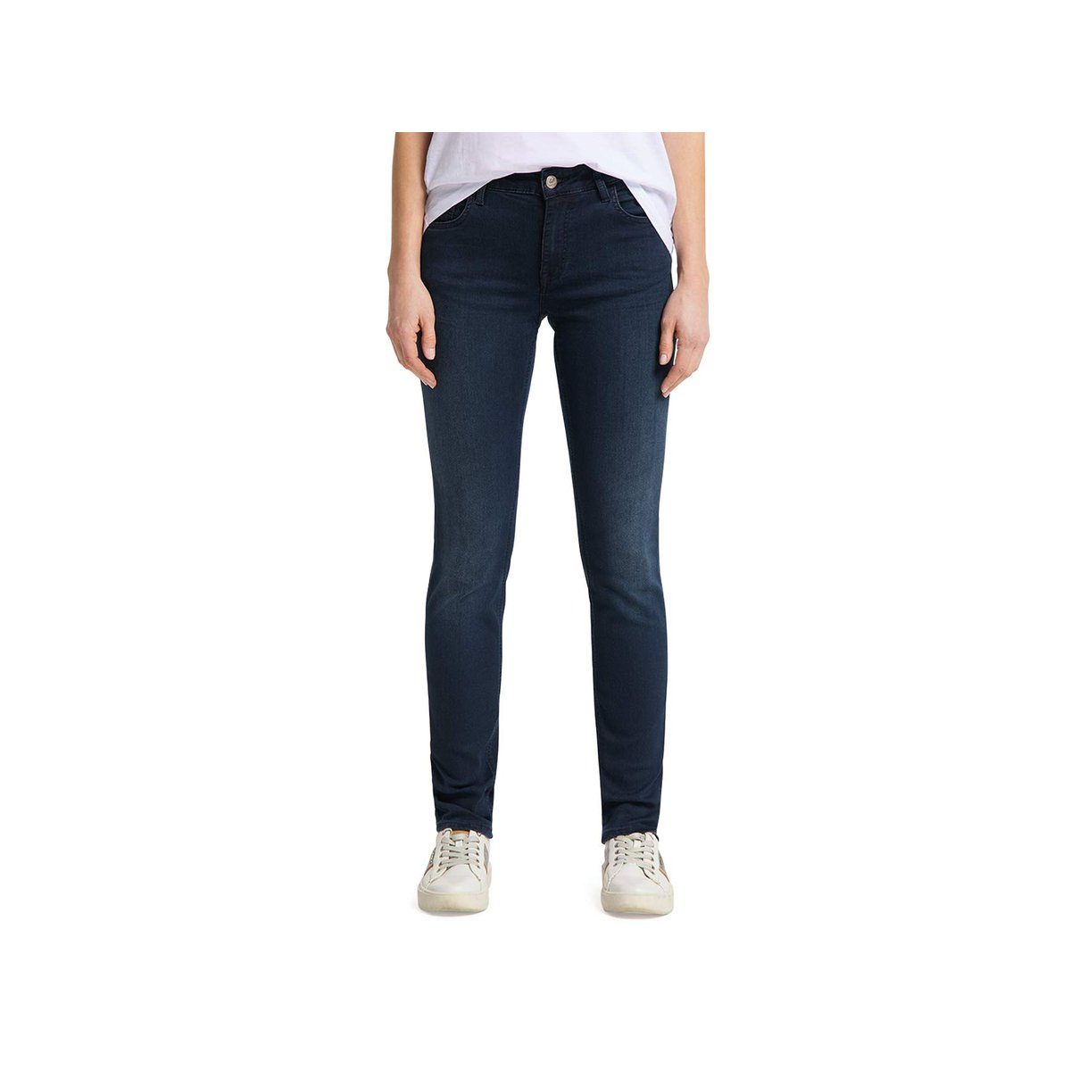 MUSTANG 5-Pocket-Jeans grau regular (1-tlg)