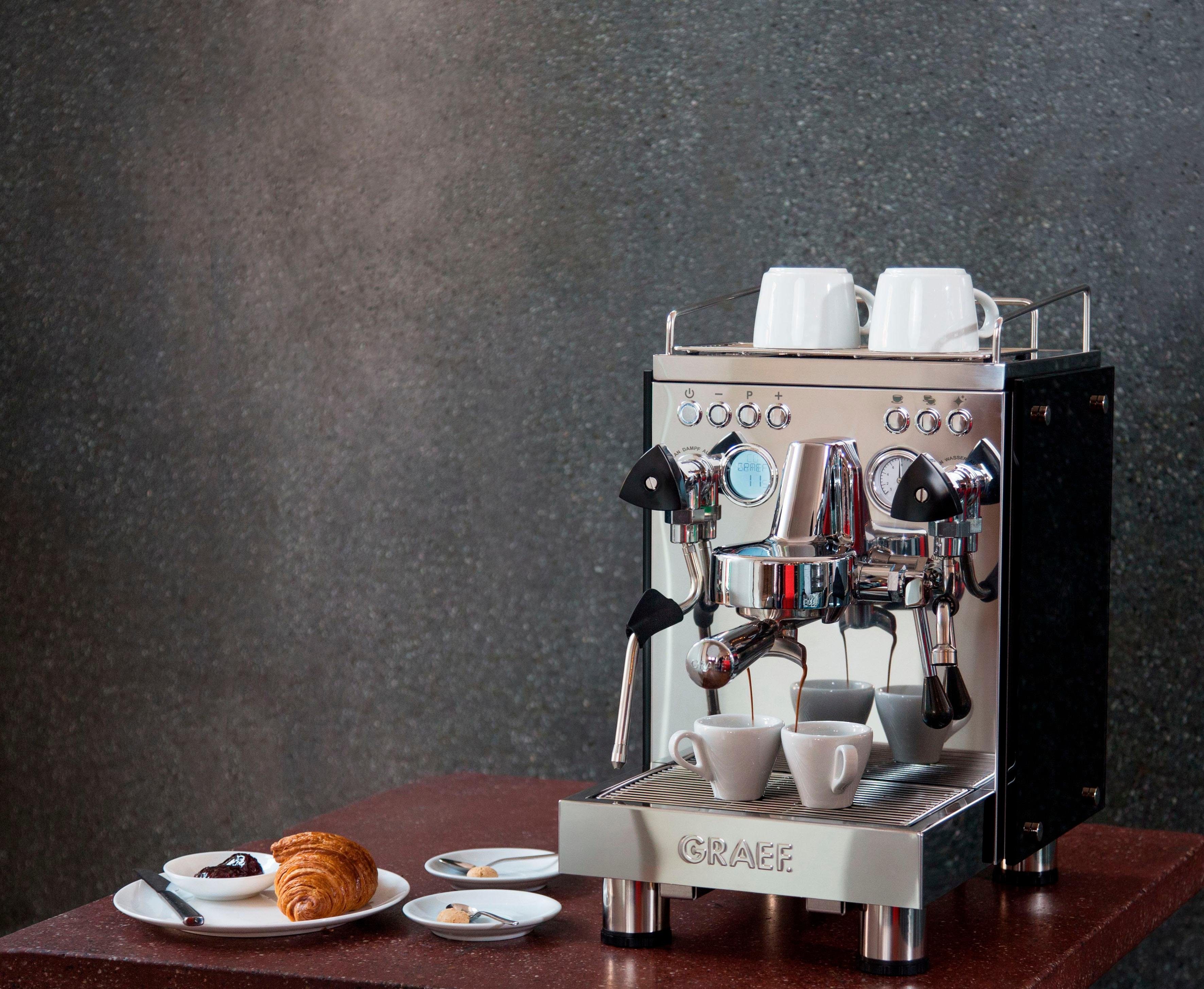 Siebträgermaschine Graef Espressomaschine "contessa"