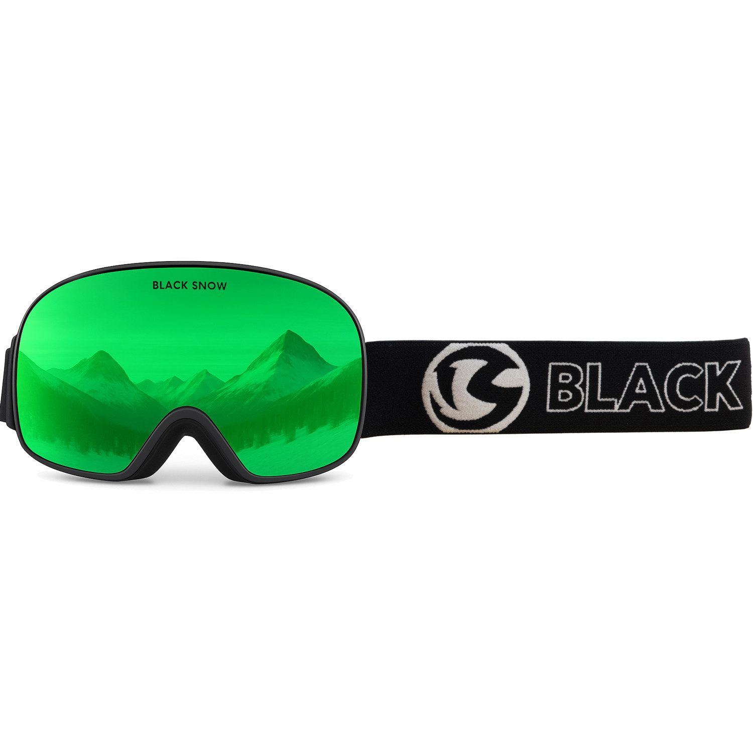 Black Snow Skibrille Black Snow Skibrille mit magnetischem verspiegeltem Glas