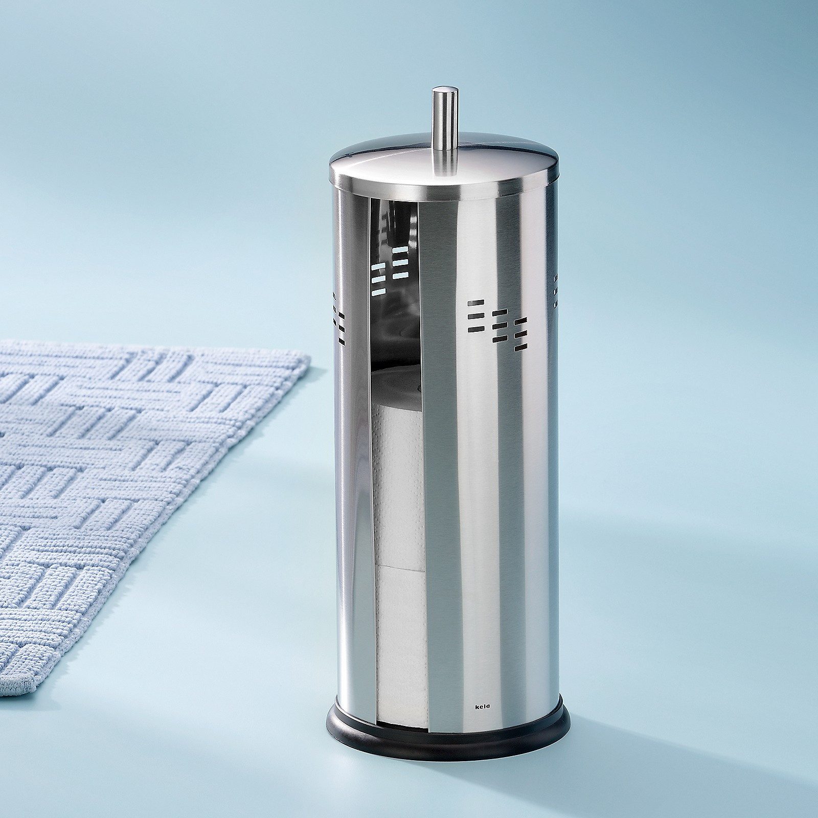 kela Toiletten-Ersatzrollenhalter Swing, Mattoptik, umlaufendes Lochmuster, günstig online kaufen