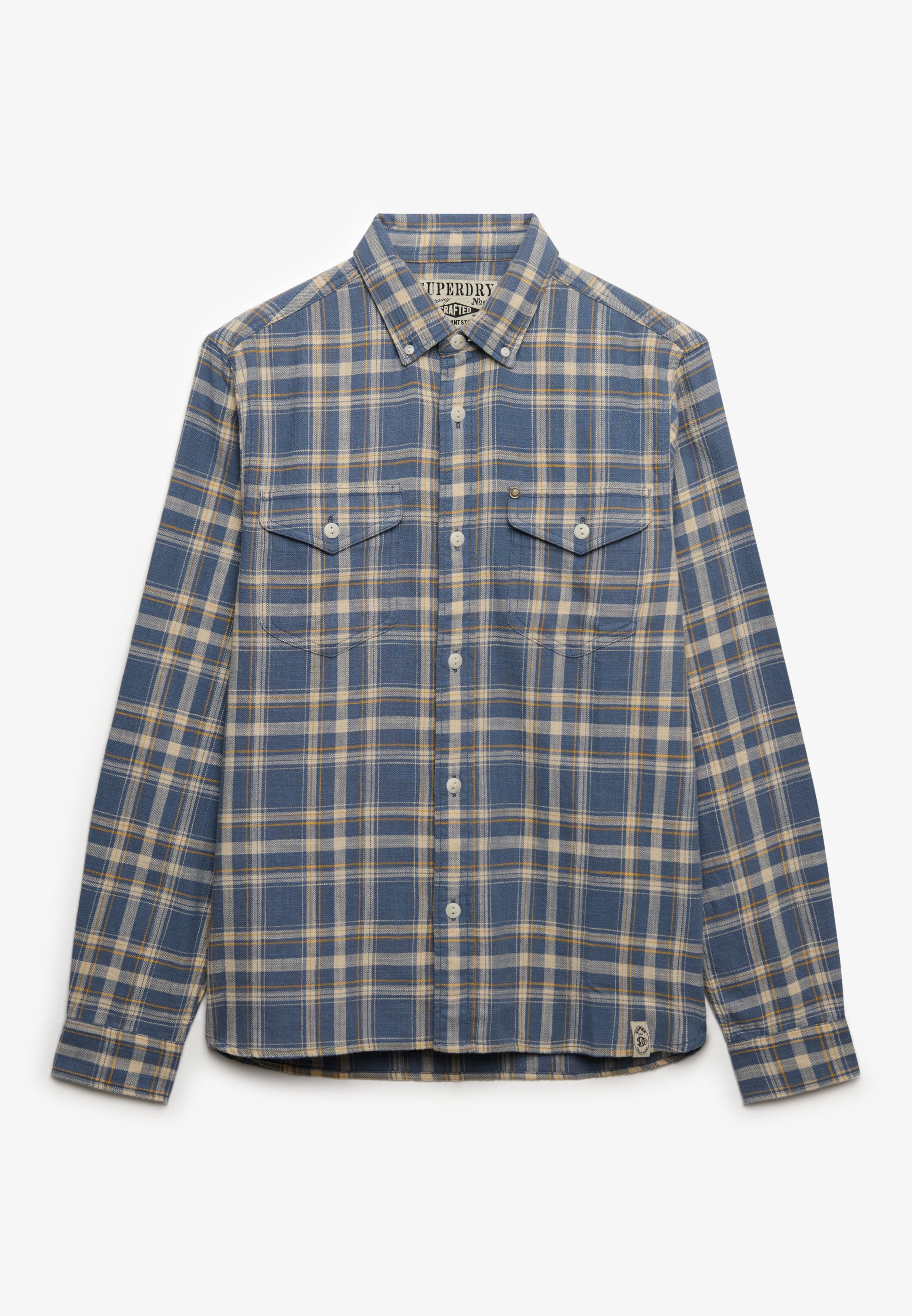 Superdry Langarmhemd MERCHANT LITE CHECK SHIRT