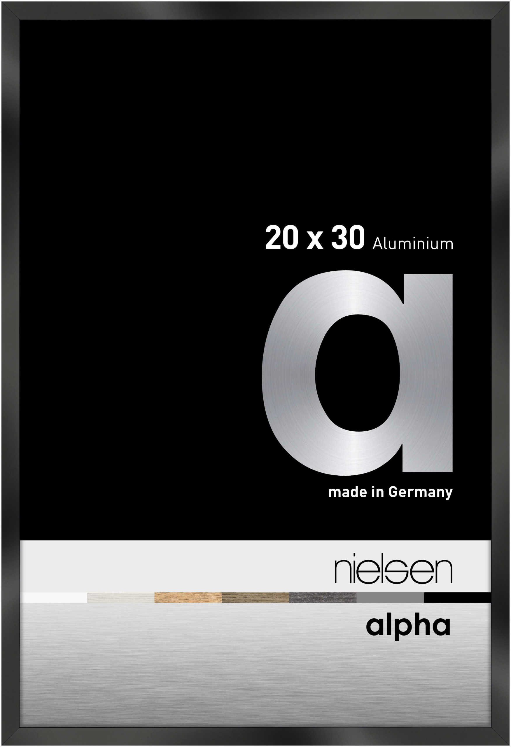 nielsen Bilderrahmen Aluminium Bilderrahmen Alpha, (1 St)