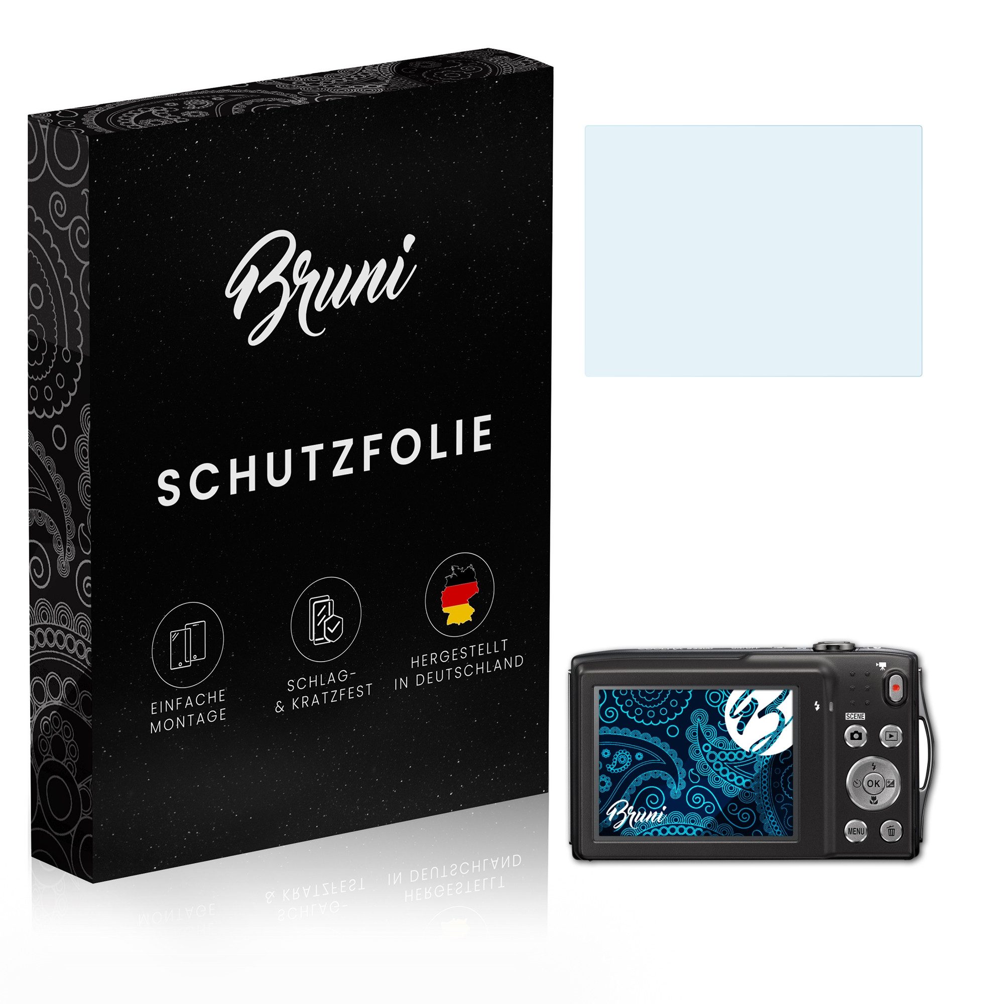 Schutzfolie Glasklare Displayschutzfolie für Coolpix S3300
