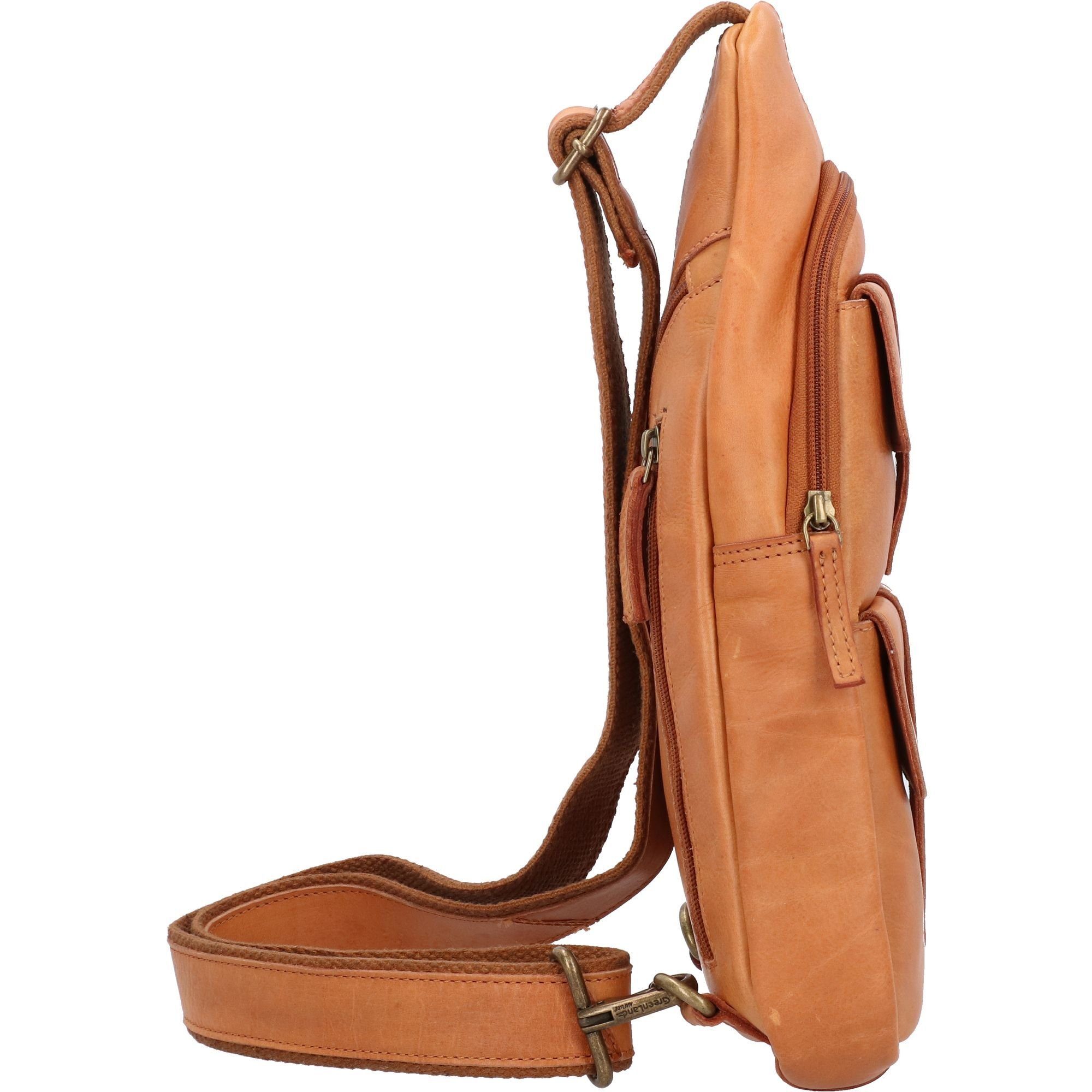 GreenLand Nature Umhängetasche GreenLand NATURE, Leder