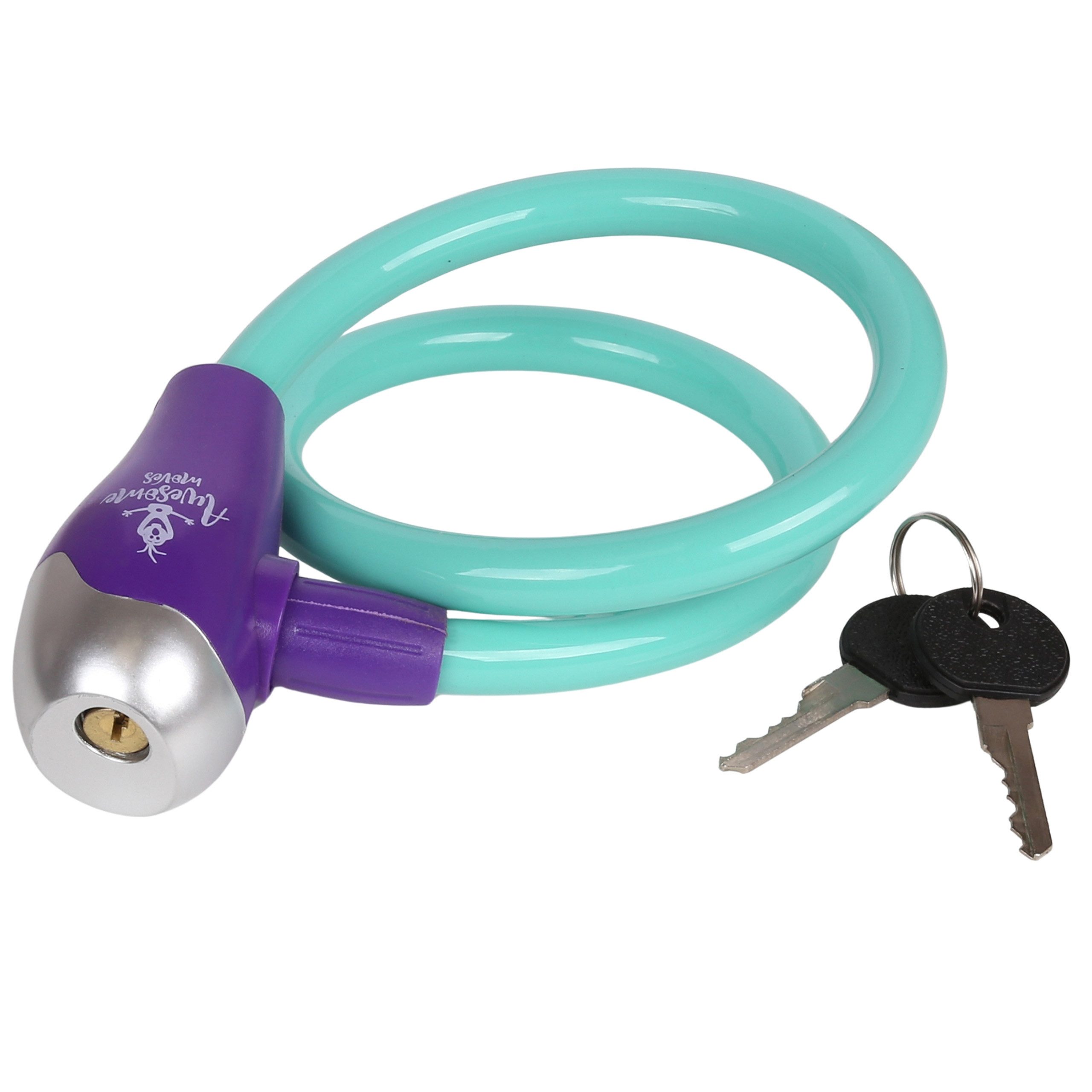 Sarcia.eu Rahmenschloss DISNEY Die Eiskönigin Fahrradschloss,Verschluss 65 cm