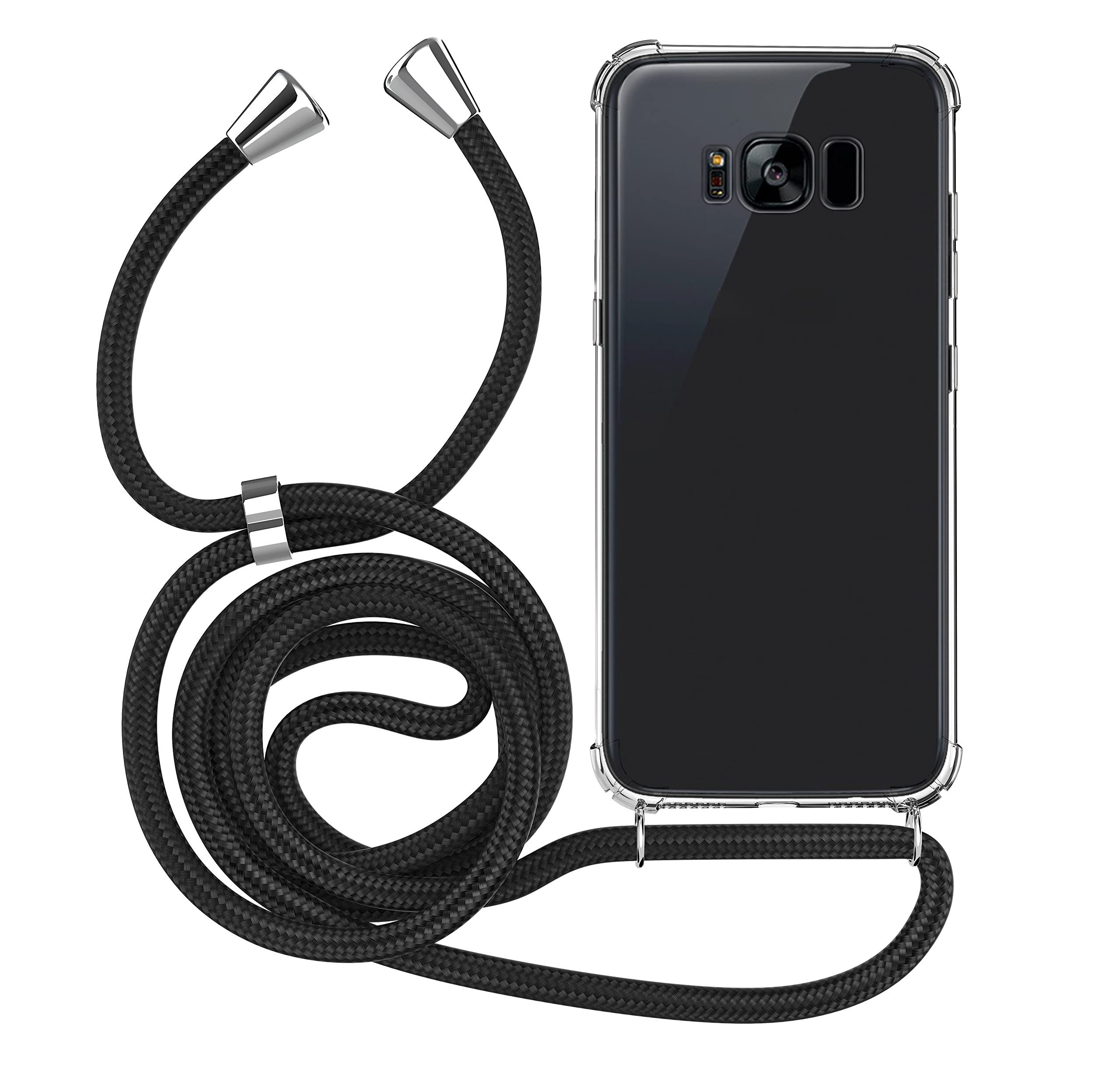 MyGadget Handyhülle Handykette für Samsung Galaxy S8, mit Handyband zum Umhängen Kordel Schnur Case Schutzhülle
