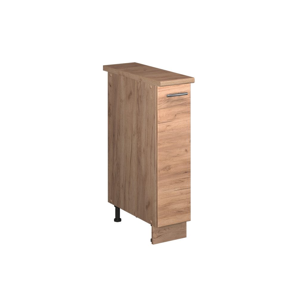 Vicco Apothekerschrank Fame-Line, Goldkraft Eiche/Goldkraft Eiche, 20 cm, AP Eiche (1-St)