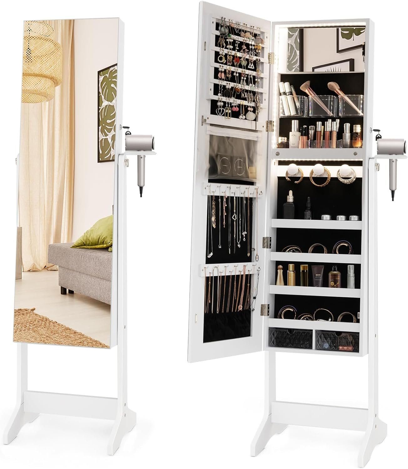 Spiegelschrank Schmuckschrank