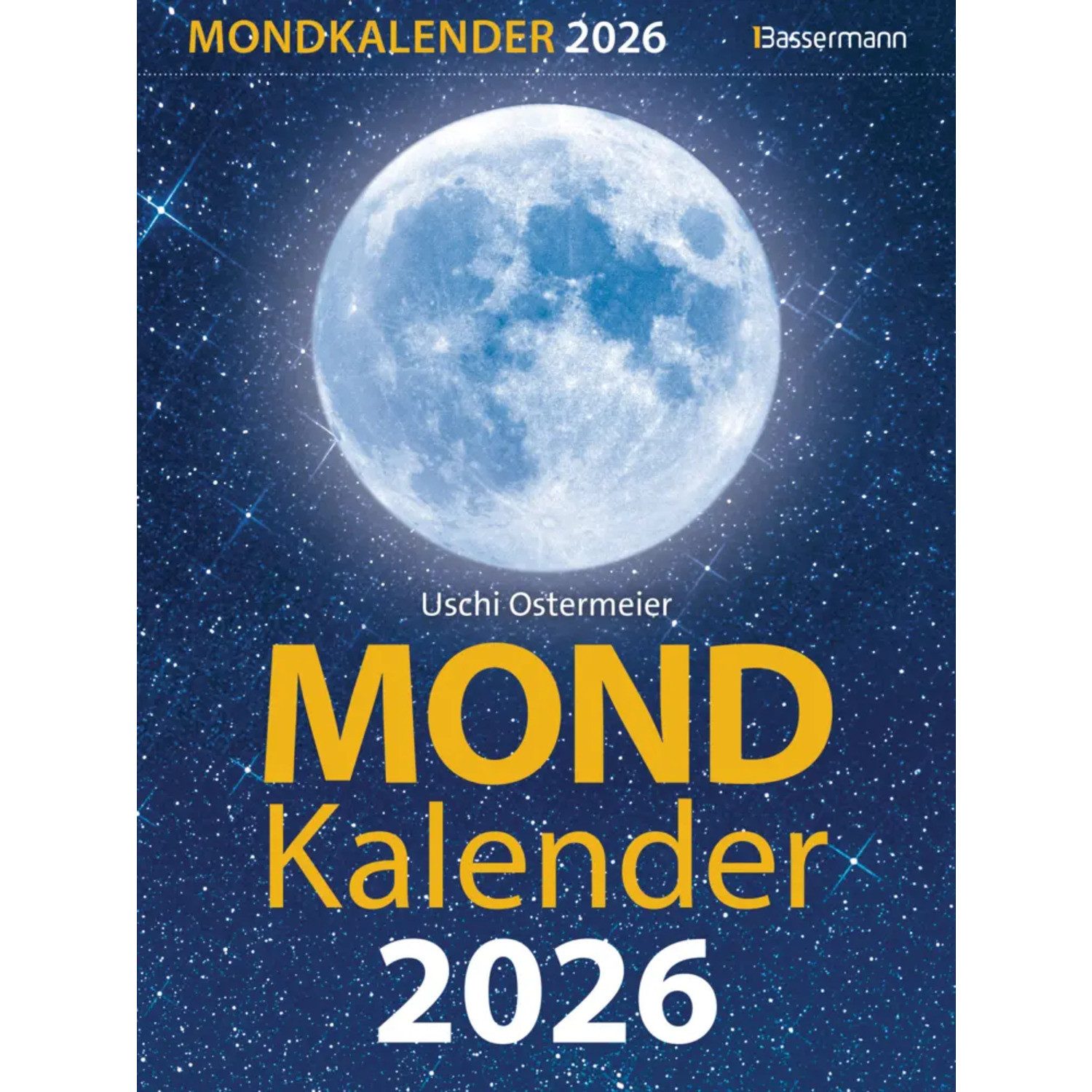 Bassermann Verlag Abreißkalender Mondkalender 2026