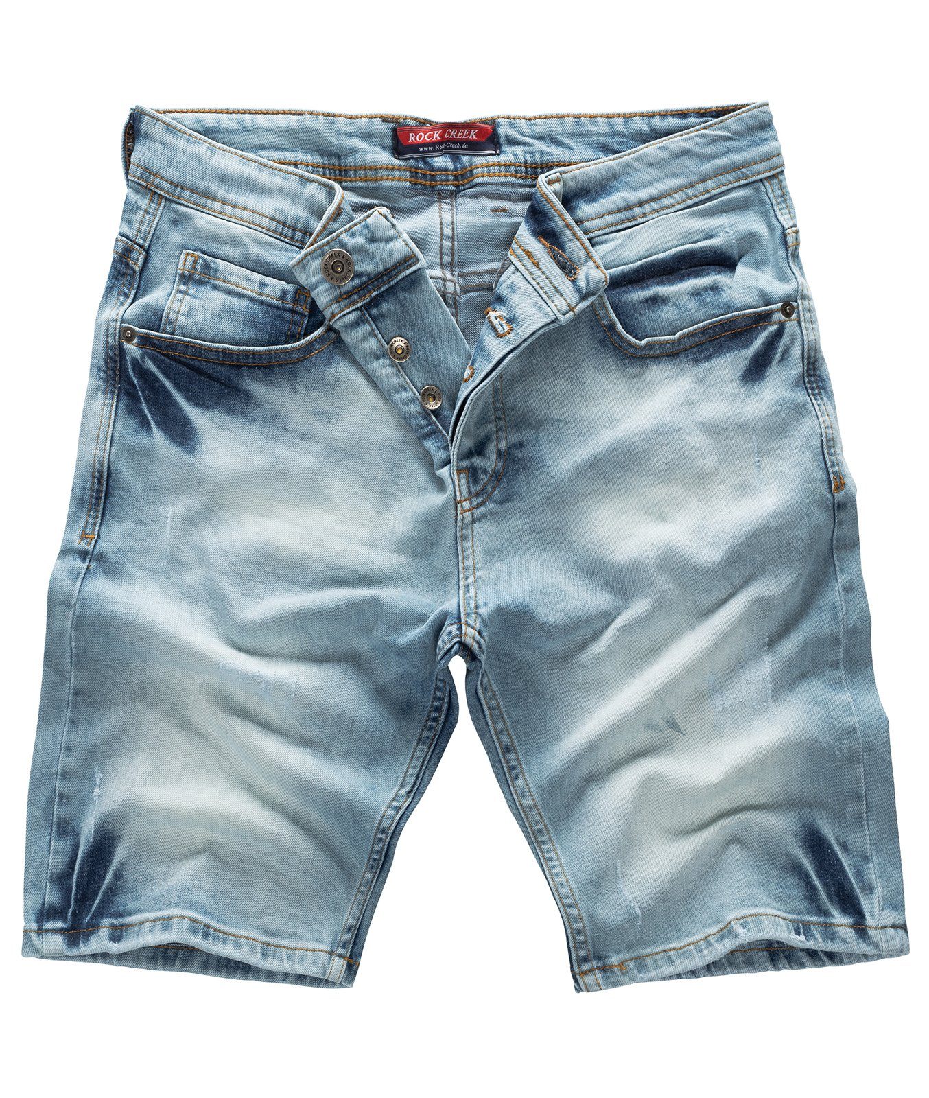 Rock Creek Jeansshorts Herren Jeansshorts Denim günstig online kaufen