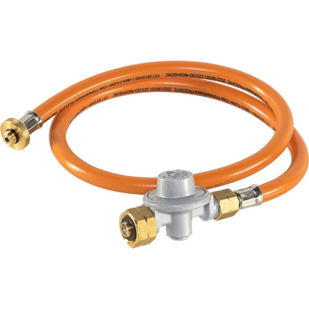 Weber Gasdruckregler 8486 Adapter Kit 3 in 1 - Gasleitung & Druck - orange
