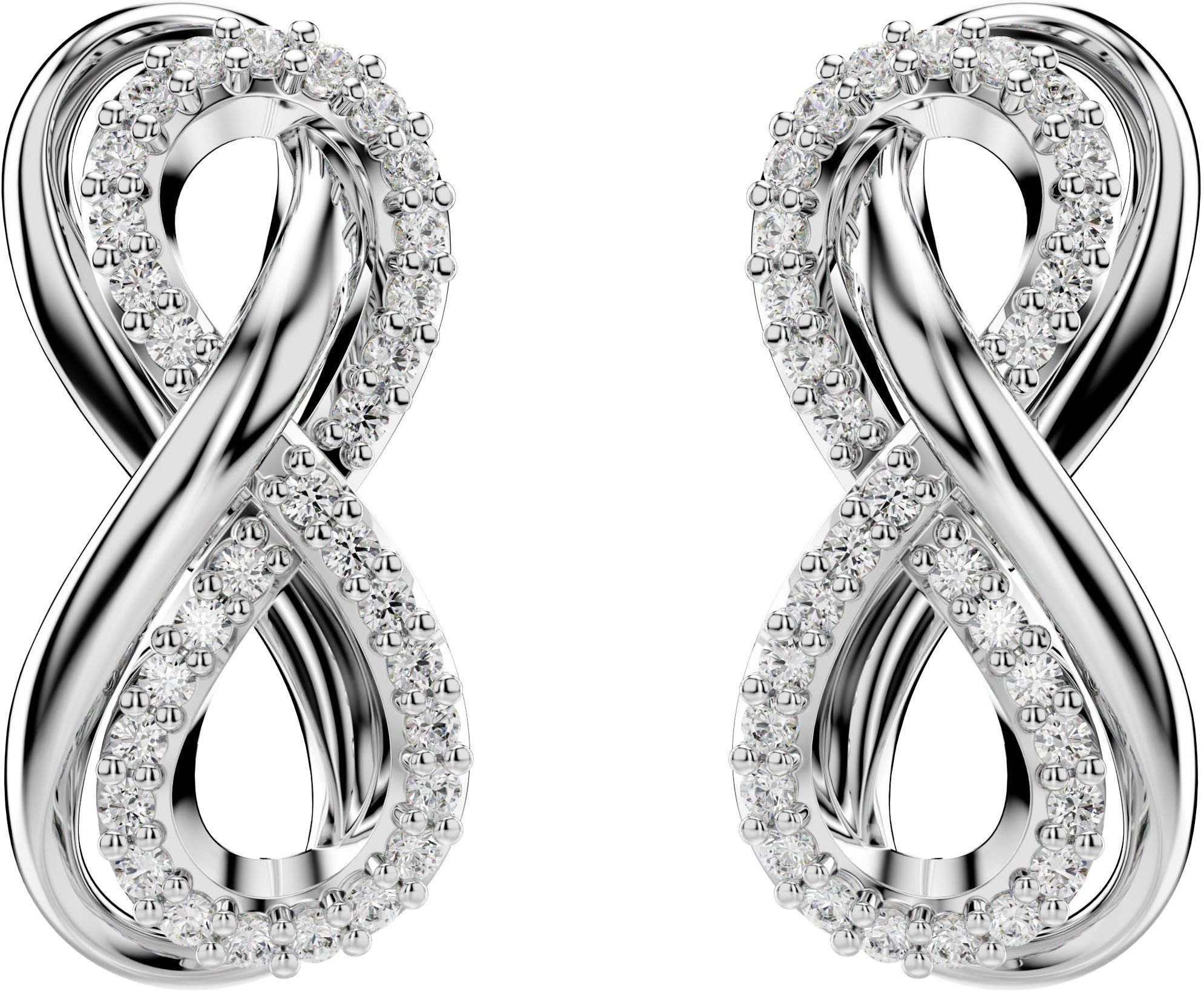 Swarovski Paar Ohrstecker Hyperbola, Une...