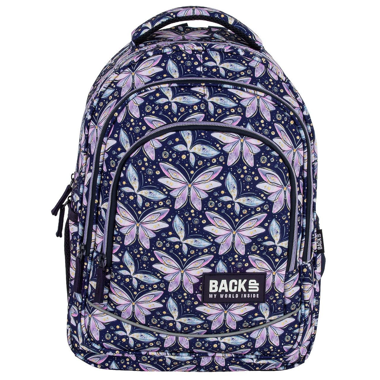 DERFORM Schulrucksack Schmetterling Schulrucksack ca. 42 günstig online kaufen