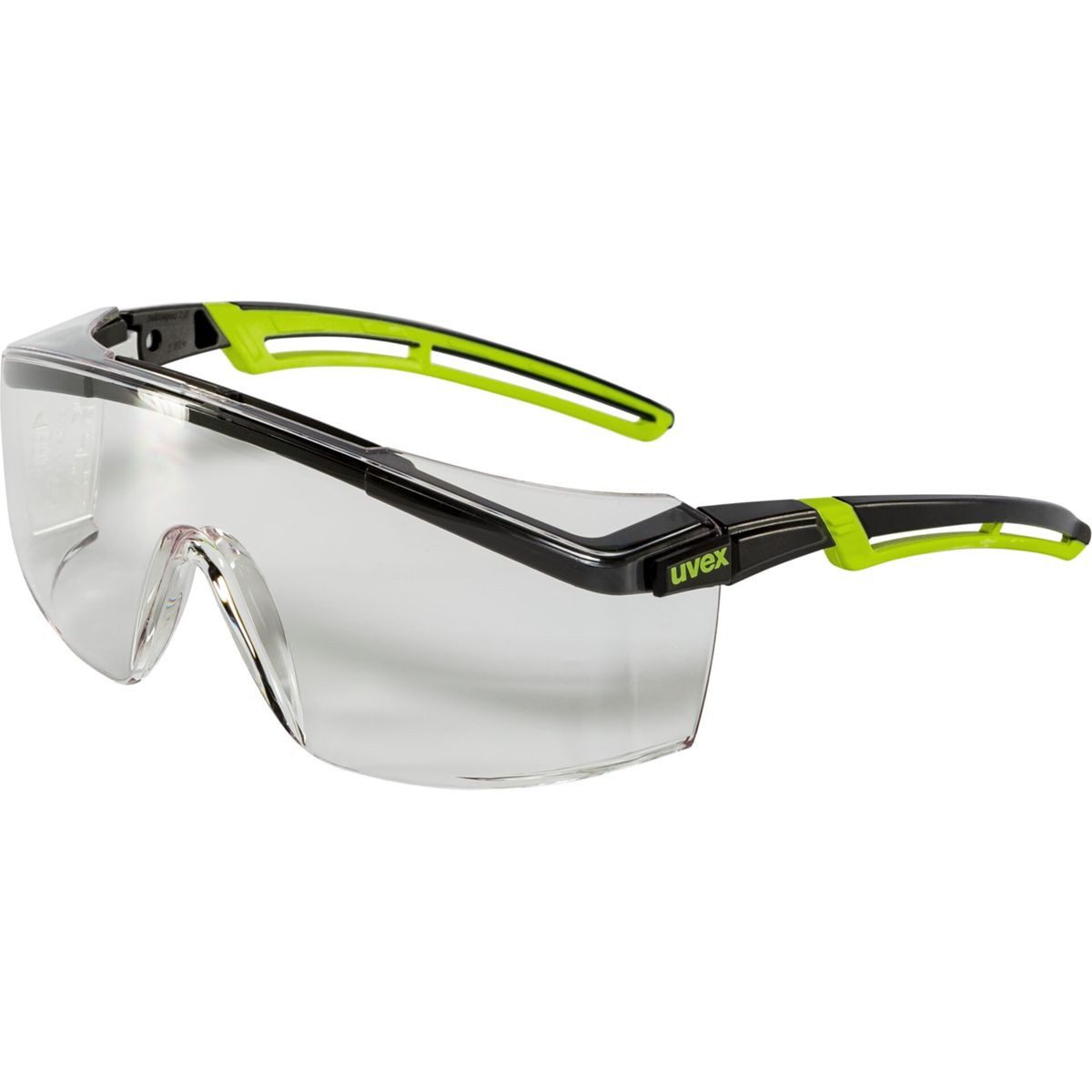Arbeitsschutzbrille astrospec 2.0 fbl. sv exc. schw/lime