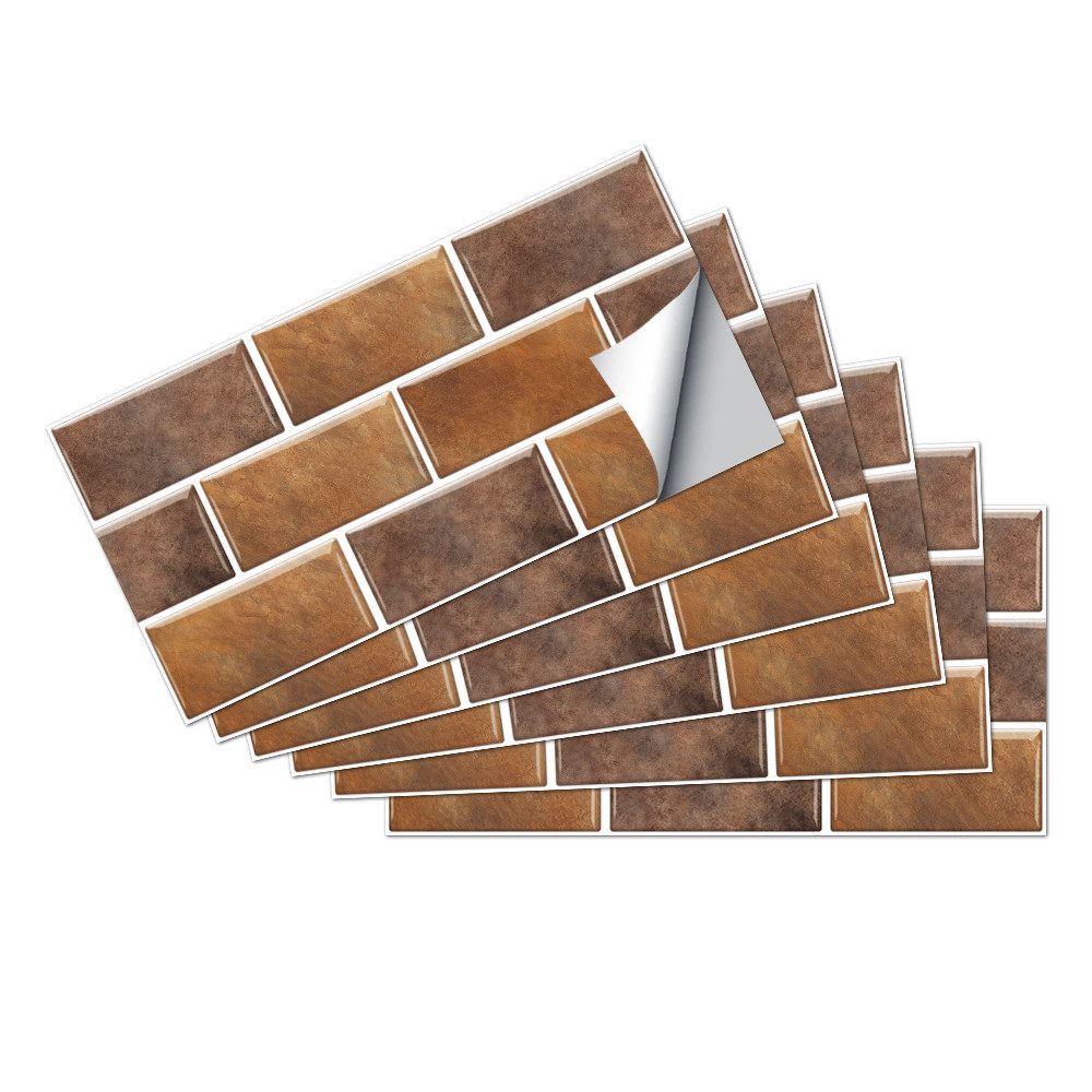 Coonoor Fliesenaufkleber 12 Stück 15x30cm, Fliesenaufkleber, günstig online kaufen