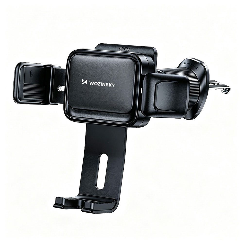 Wozinsky Handy-Halterung Smartphonehalterung Lüftungshalterung Autohalterung, (bis 6.9 Zoll, Spar-Set, 1-tlg., 4,7-6,9 Zoll drehbar, 360° drehbar, Einhandbedienung, Metallklemme)